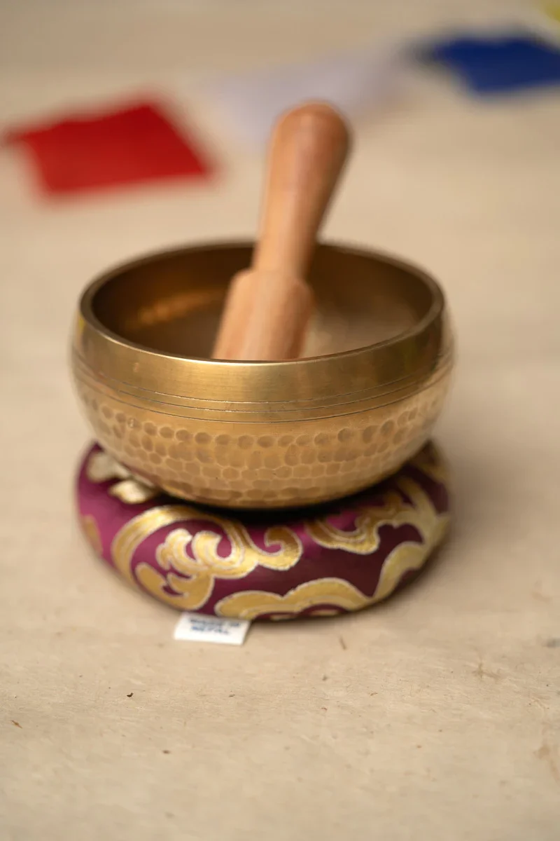 Hand Hammered Tibetan Singing Bowl - 4 Inch