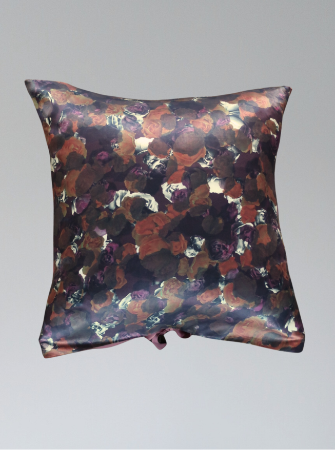 Rose Print Pillow