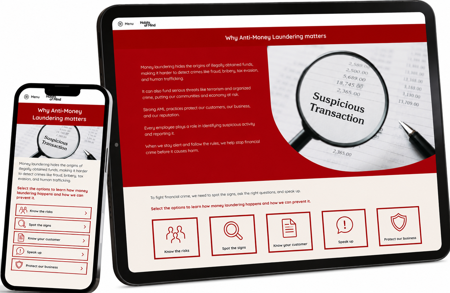 Anti-Money Laundering Elearning Compliance Training