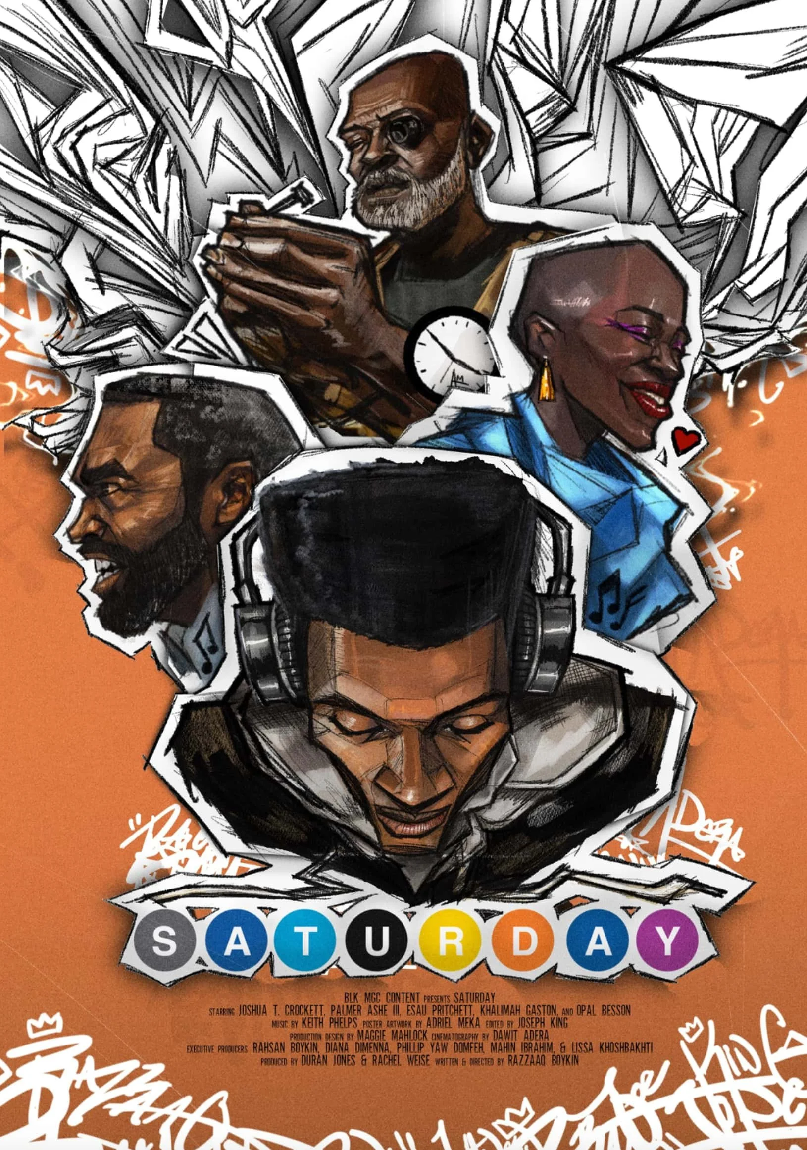 'Saturday' film poster.