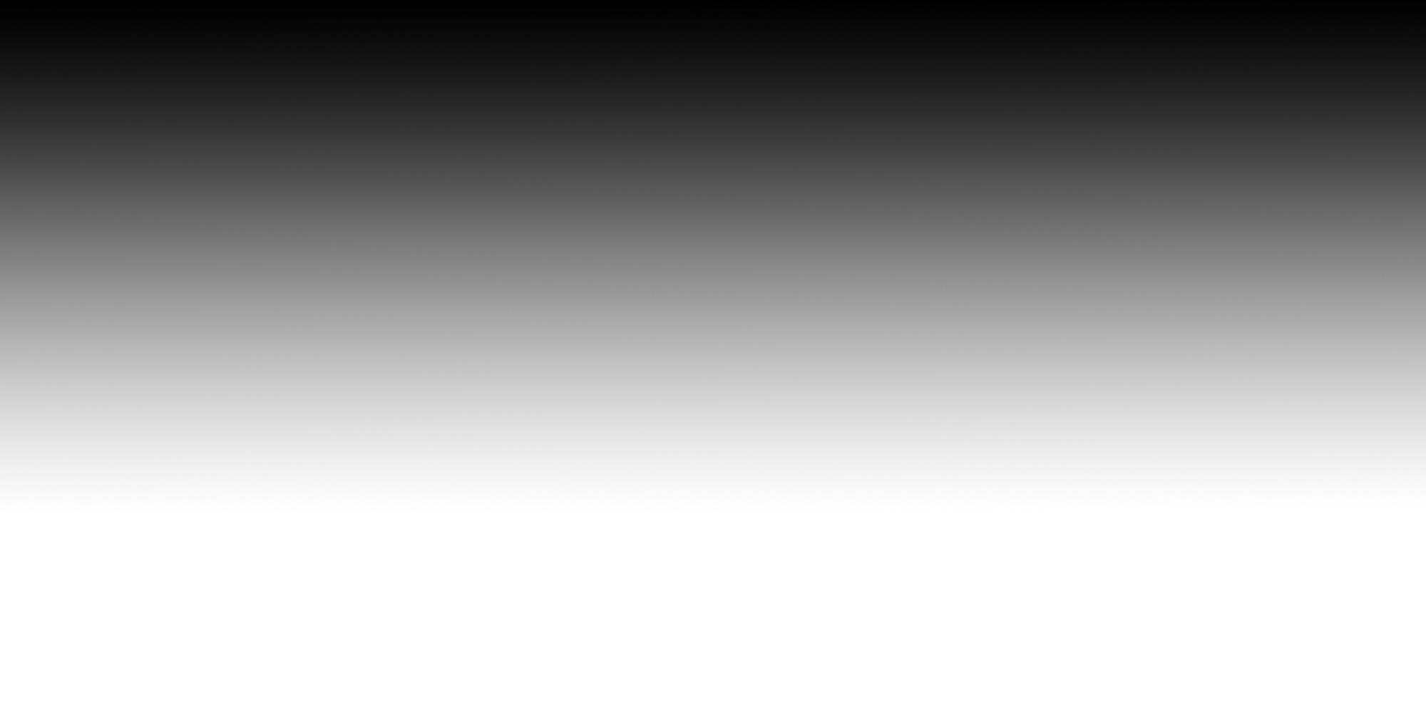 Black fade to clear.