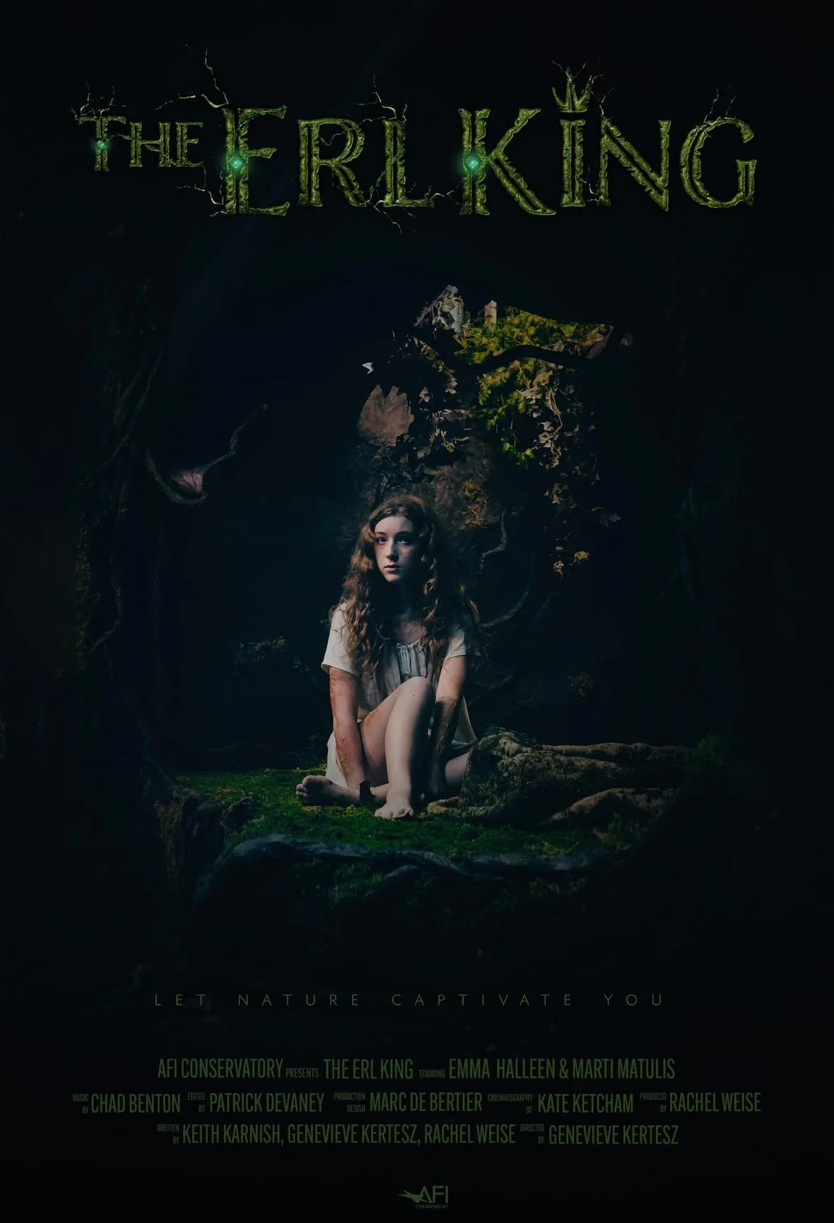 'The Erl King' film poster. Produced by Rachel A Weise.