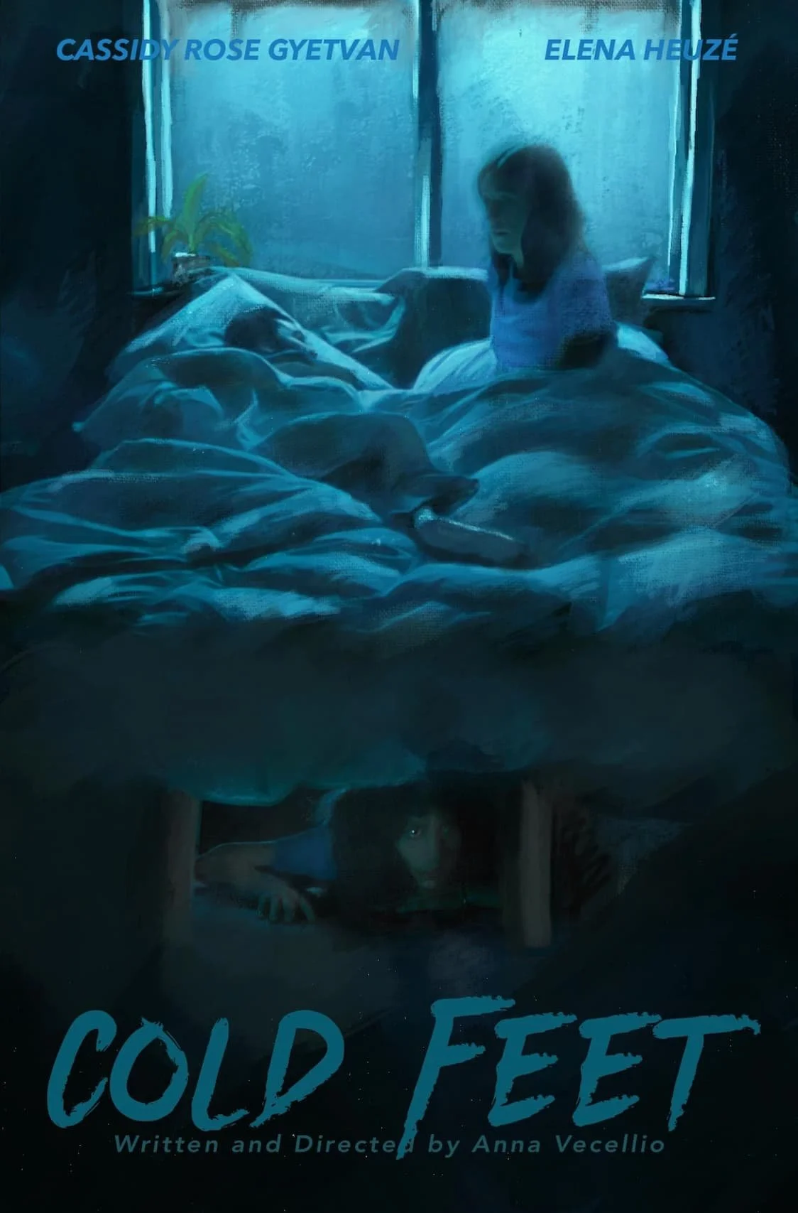 'Cold Feet' film poster. Produced by Rachel A Weise.