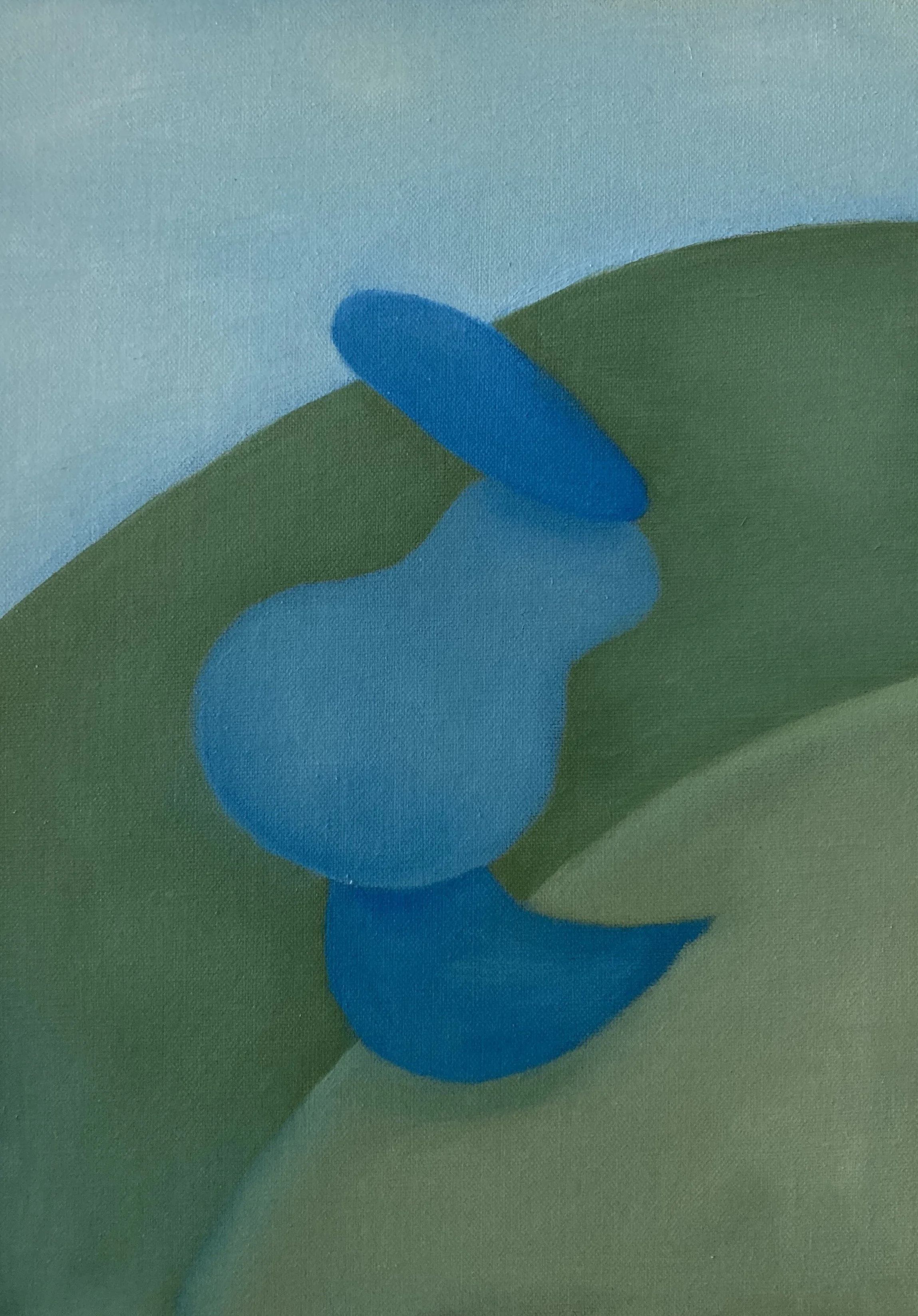 'The Fool' 2025. oil on linen