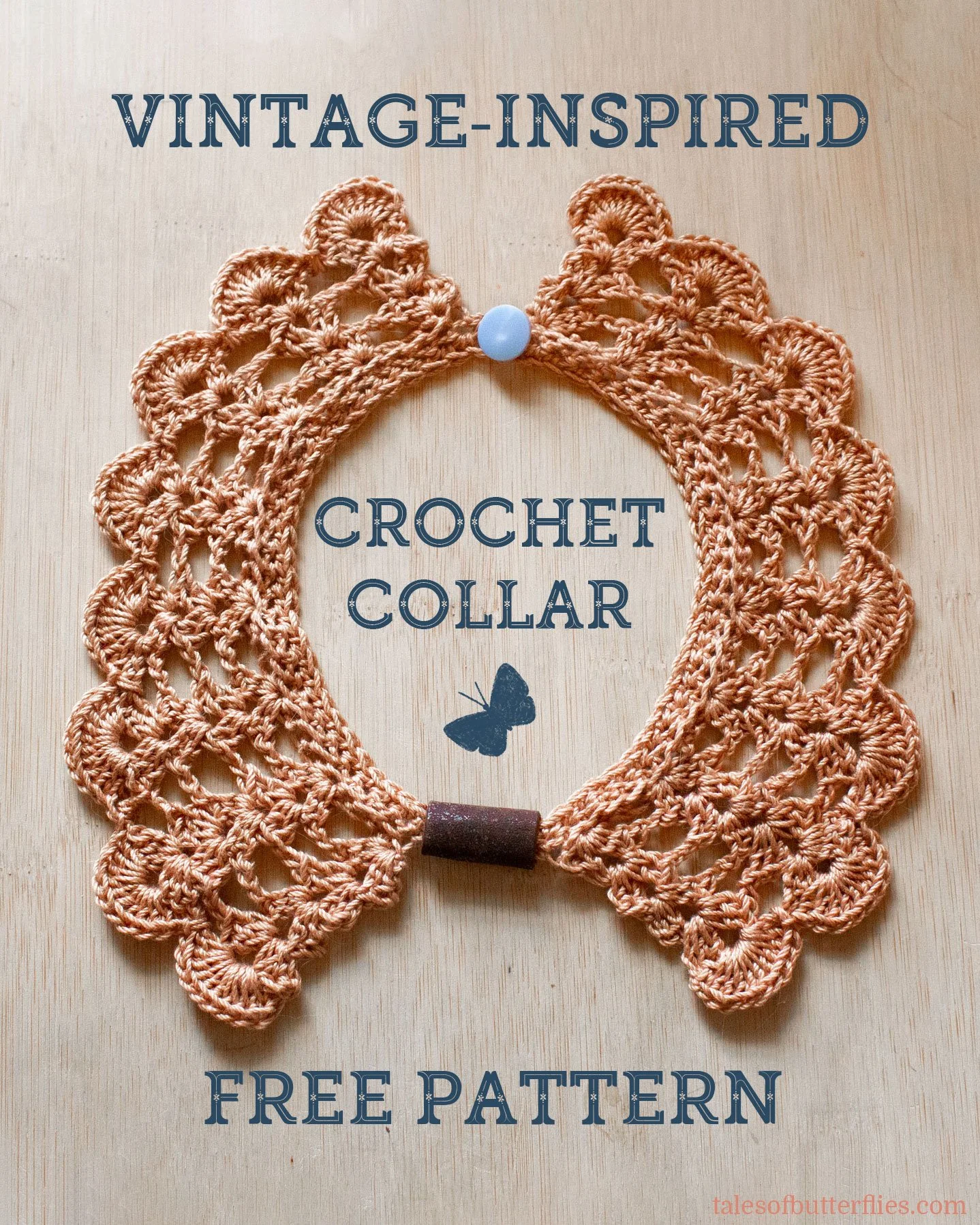 Free Pattern: Vintage-Inspired Lace Crochet Collar