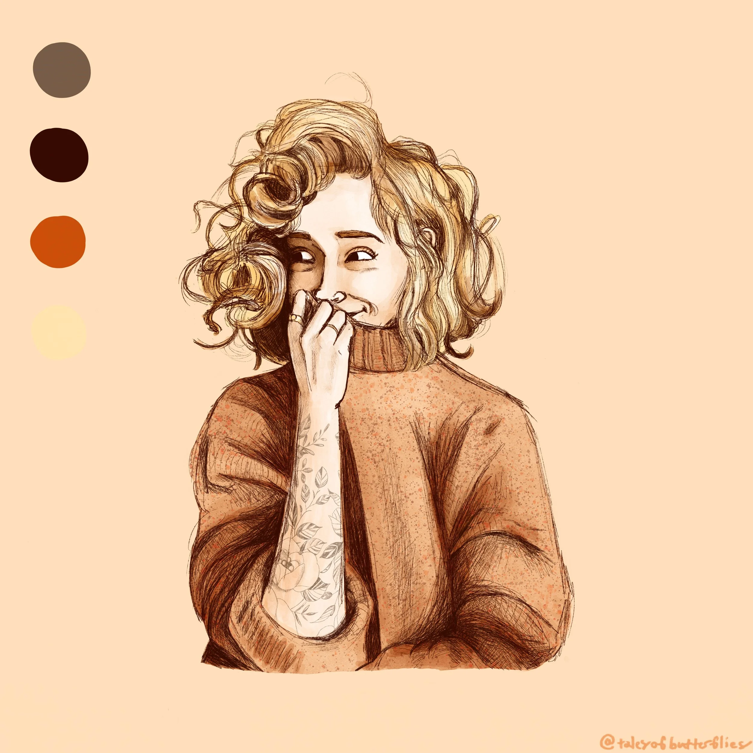 recent illustration: honing a personal style