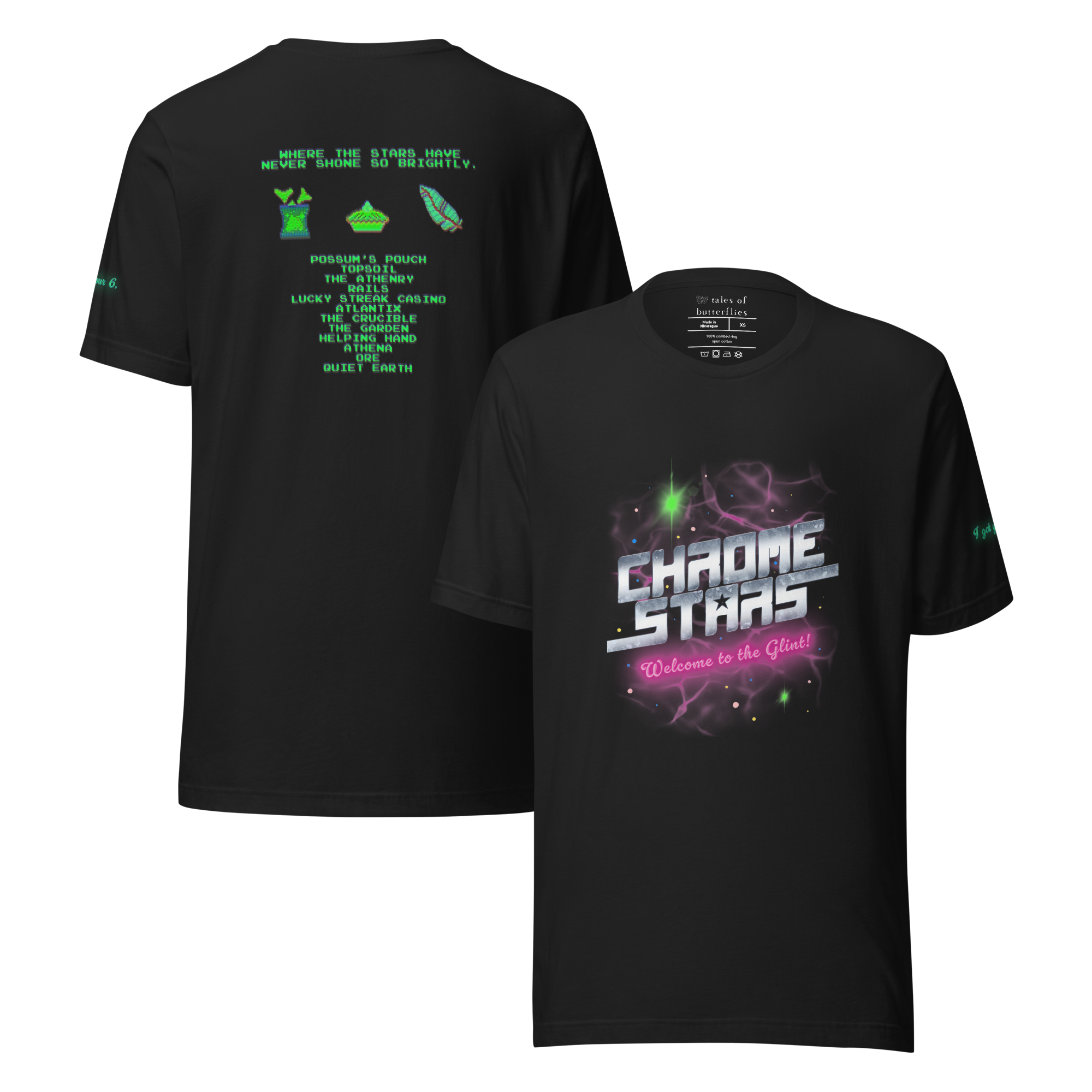 Chrome Stars merch
