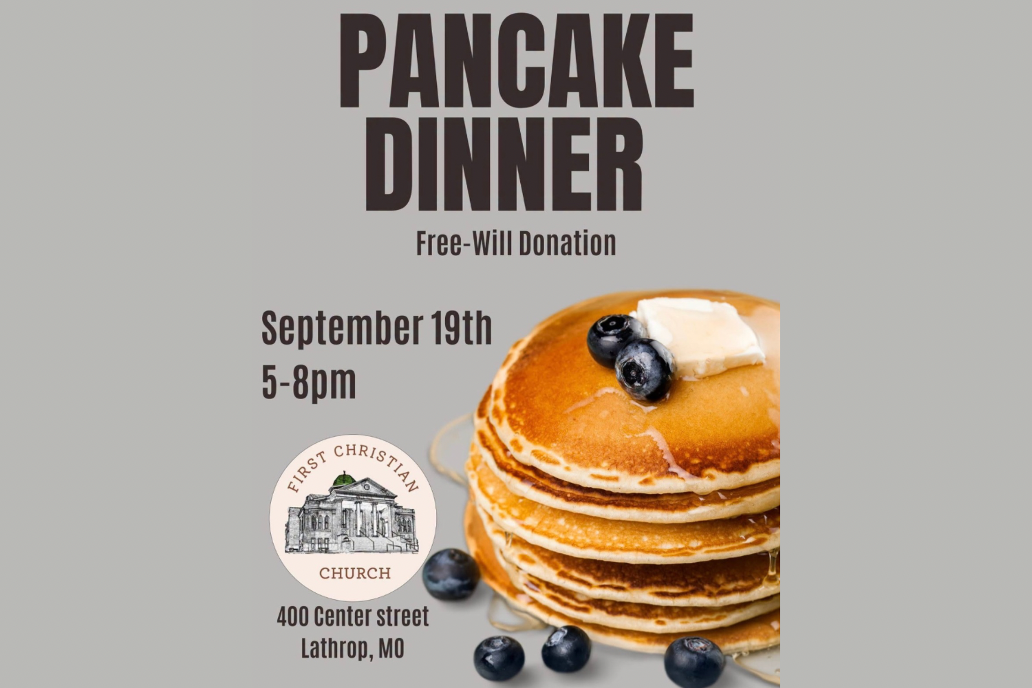 Pancake Dinner