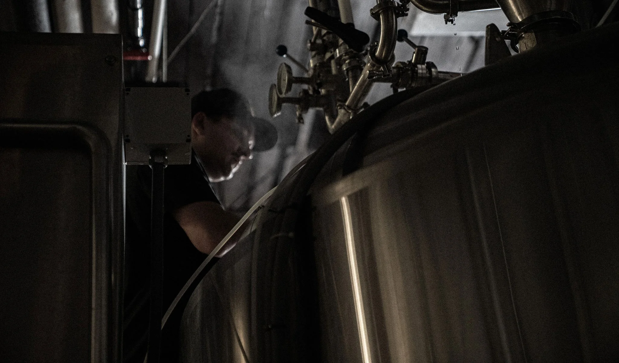 Head Brewing Brewing beer at Panther Island Brewing