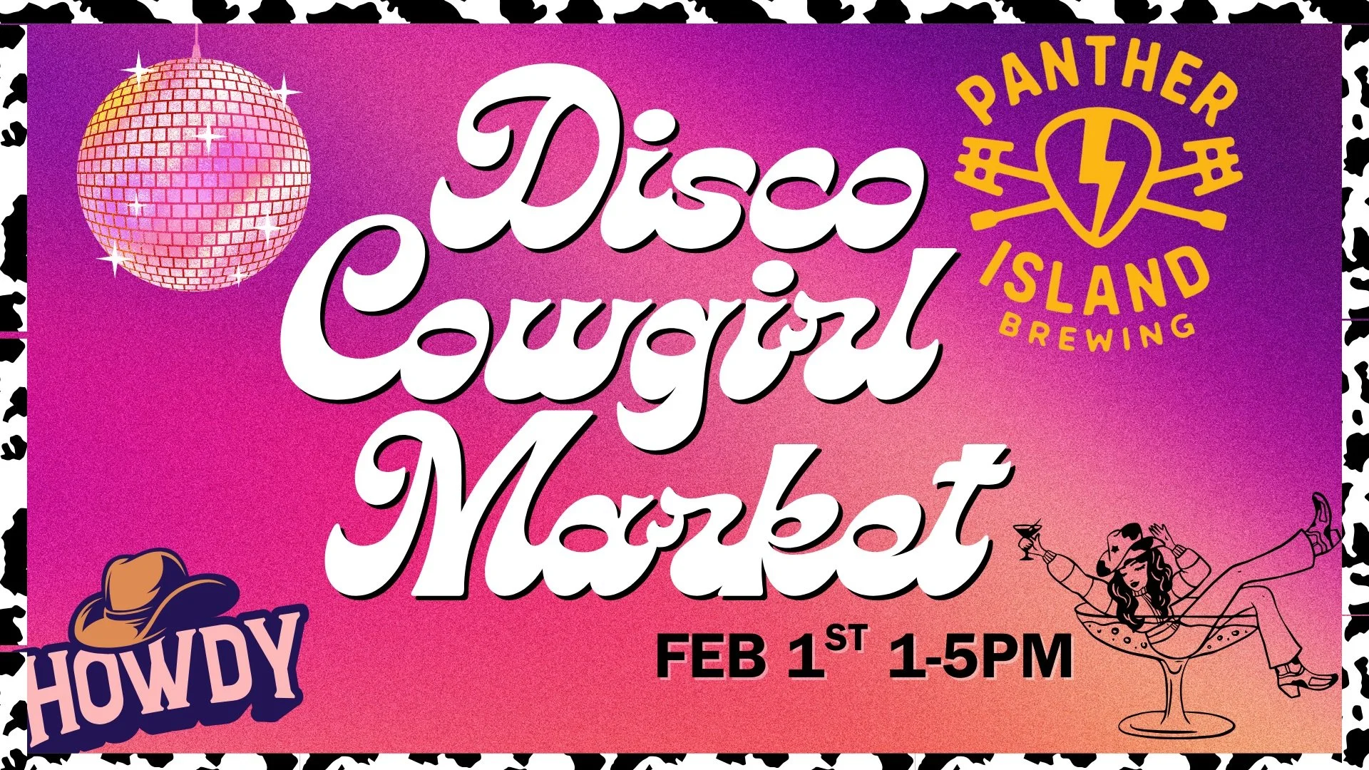 NTX Vintage Markets: Disco Cowgirl