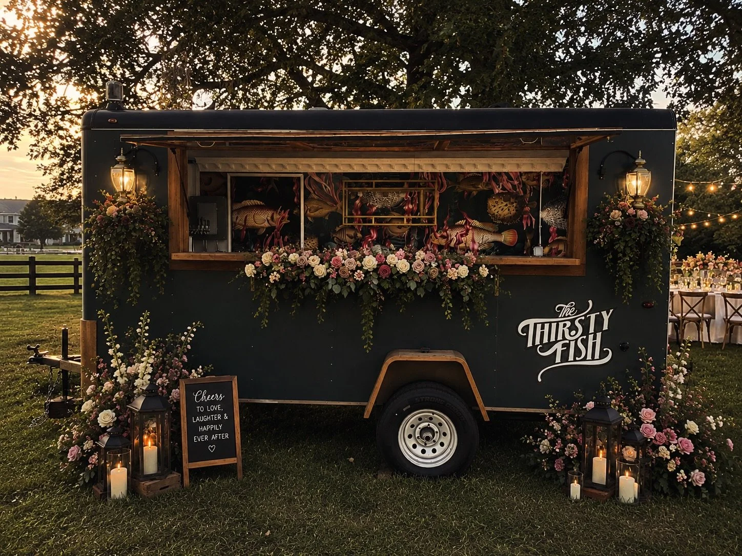 This is your sign to book the mobile bar for your next event 🥂 

Picture this parked at your venue while your guests sip handcrafted cocktails all night long. 

You bring the people-we handle the experience. Now booking weddings, parties, and privat