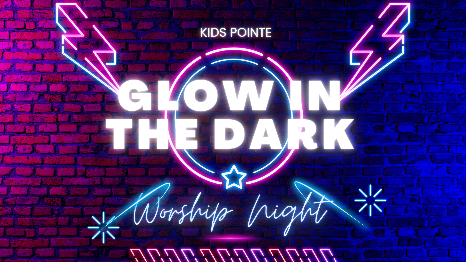 Glow in the Dark Worship Night
