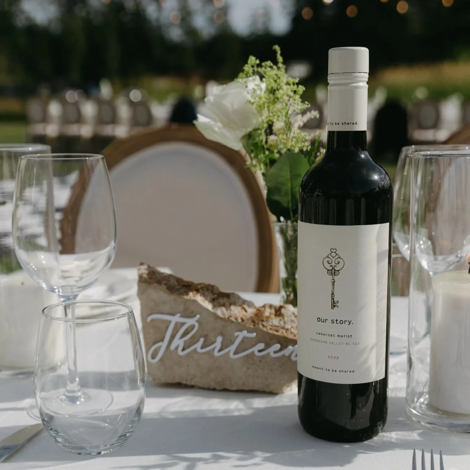 Travertine Table Numbers