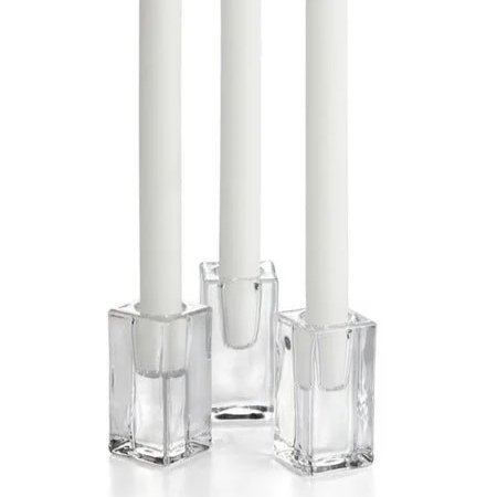 Glass Candlestick Holder
