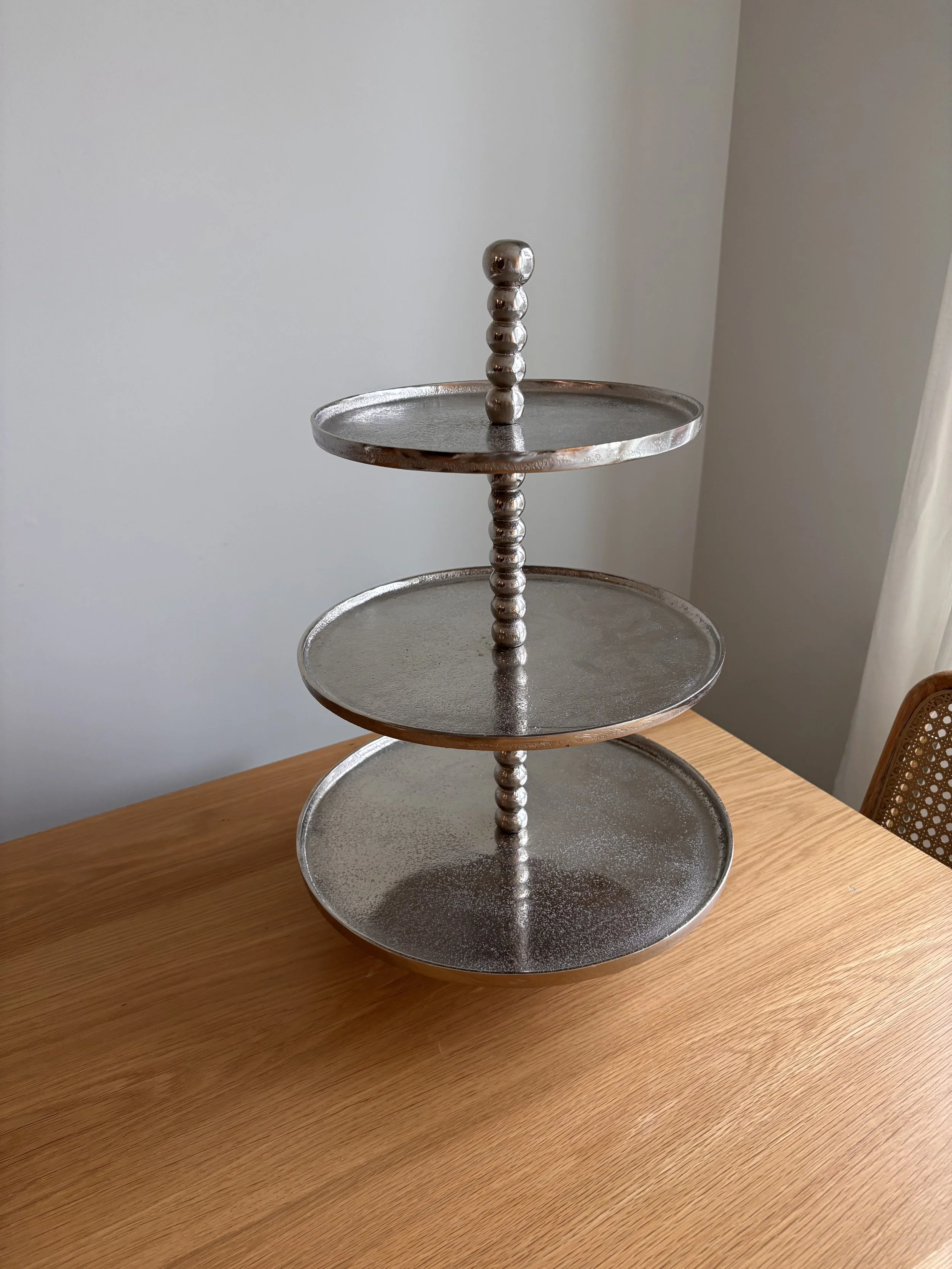 Silver Tiered Platter