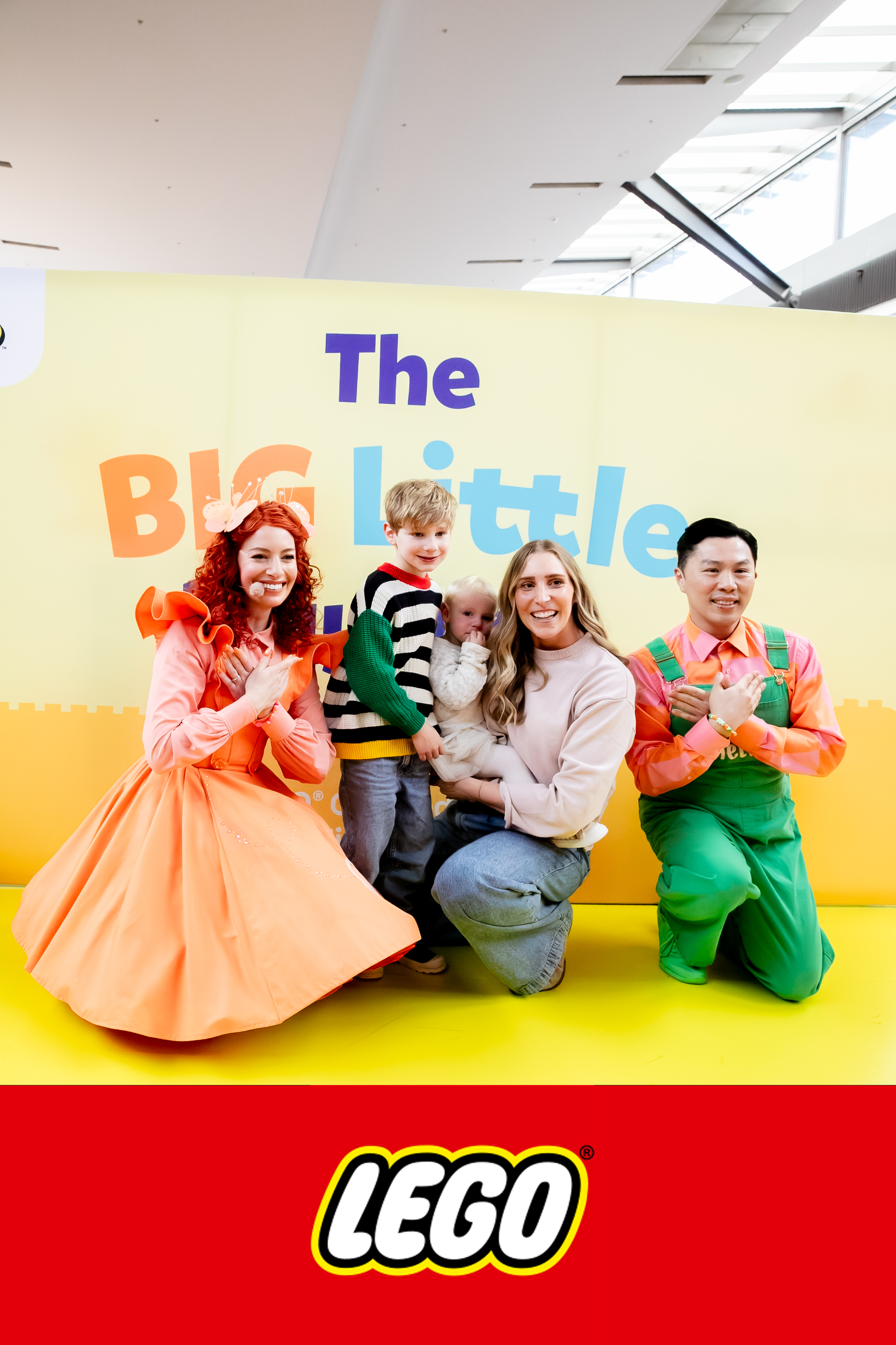 LEGO® BIG LITTLE PLAY DATE | Melbourne Event Photographer: Capturing Family, Play &amp; Brand Experience.