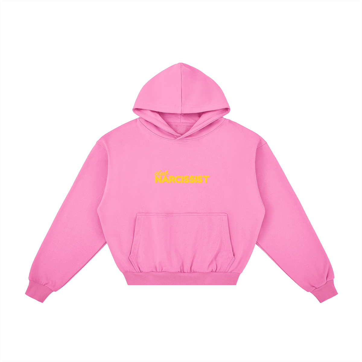 Yellow Print Hoodie