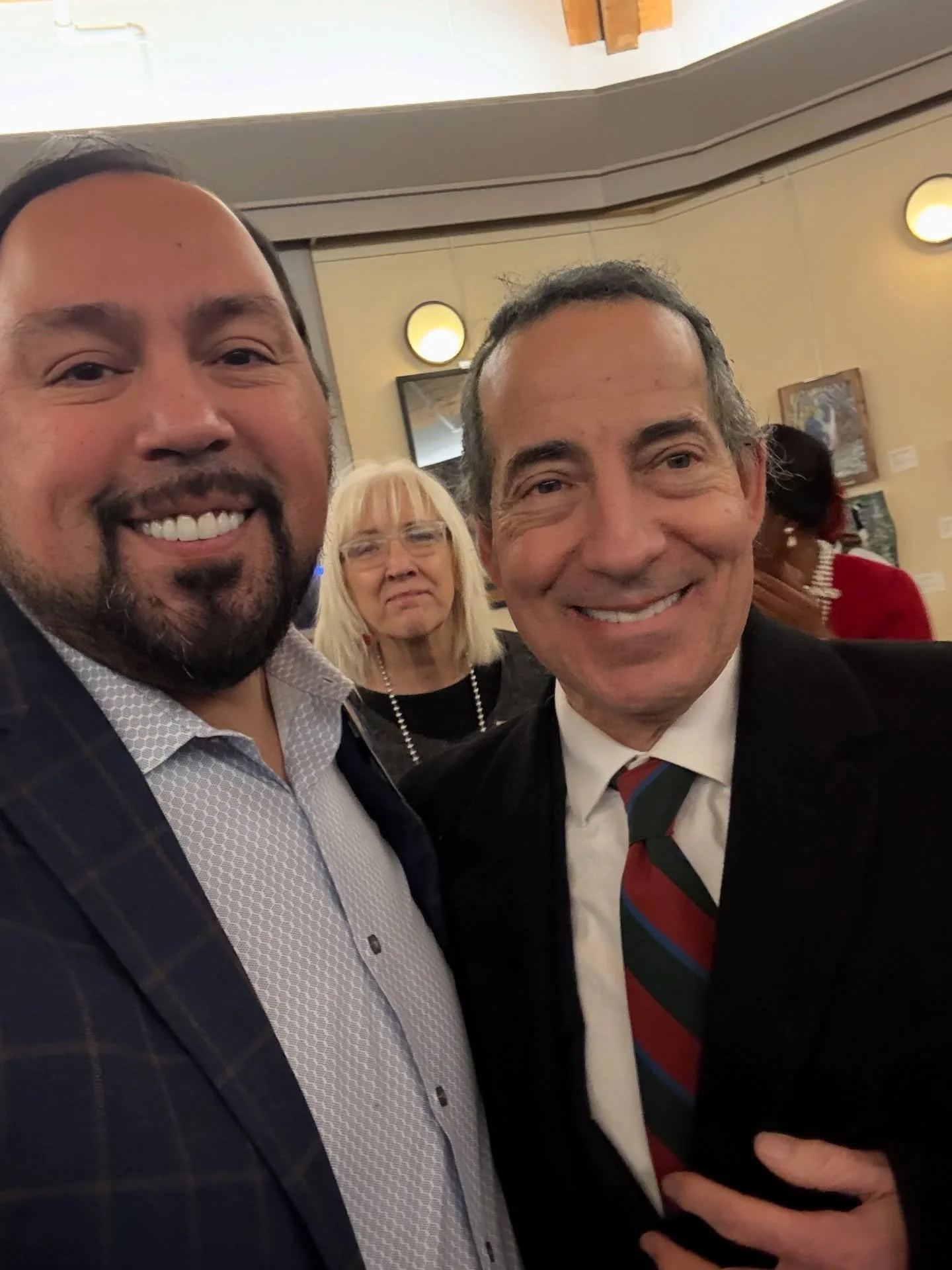 A heartfelt thank you to the Women&rsquo;s Democratic Club of Montgomery County for hosting a wonderful holiday get-together yesterday! Despite the snow, ice, and chilly weather, our dedicated leaders were out in full force, standing strong for our c