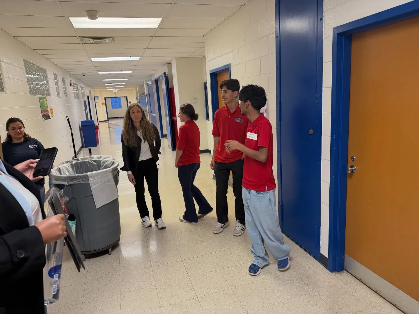 This week I had the opportunity to visit Thomas S. Wootton High School, where I was given a thoughtful and impressive tour by some incredibly talented student ambassadors.
First, let me say this: our students are bright, articulate, and deeply invest