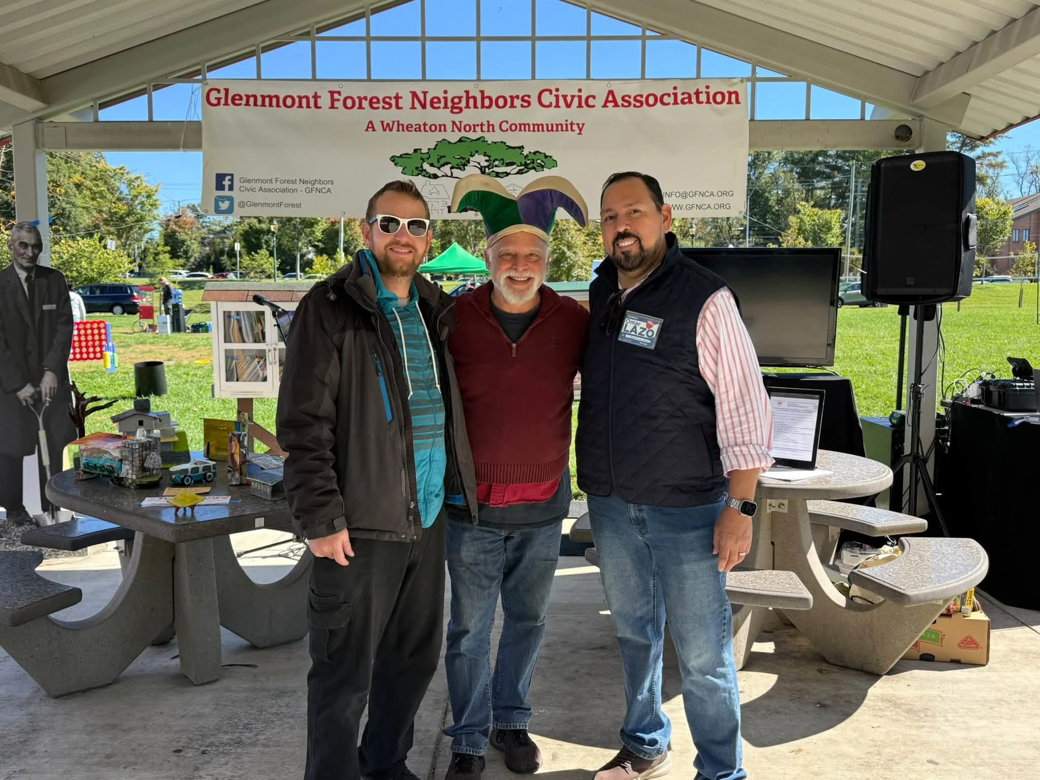 Great spending time with neighbors at yesterday&rsquo;s Glenmont Forest Neighborhood Association block party! Thank you to everyone who helped bring the community together. A special thanks to Jim Epstein and Carmen Hernandez who have always been gre