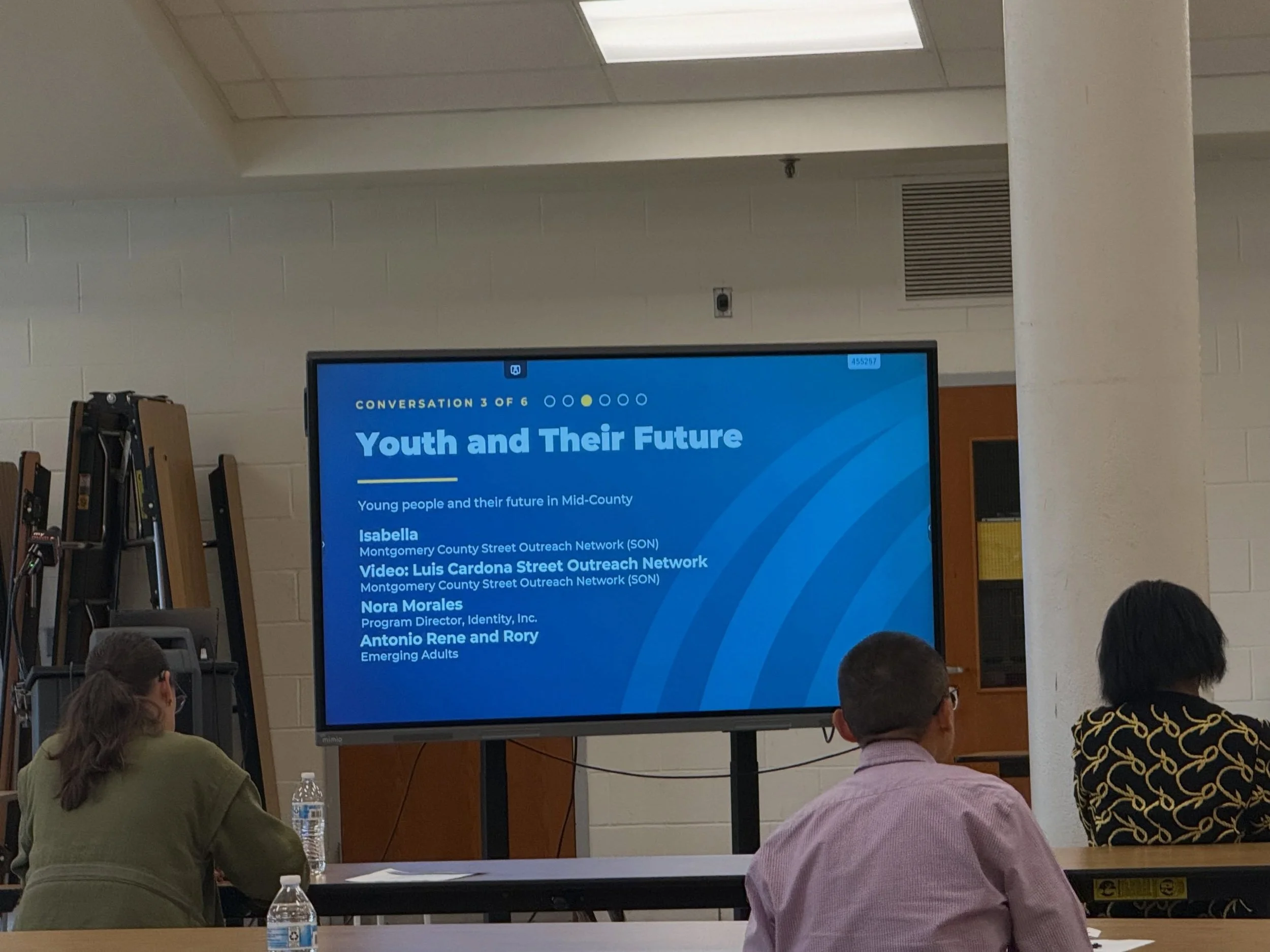I appreciated the opportunity to attend the State of Mid-County Communities Summit at Quince Orchard High School, hosted and moderated by Tiffany Kelly.

One thing continues to stand out to me: we need to do a better job of listening to our young peo