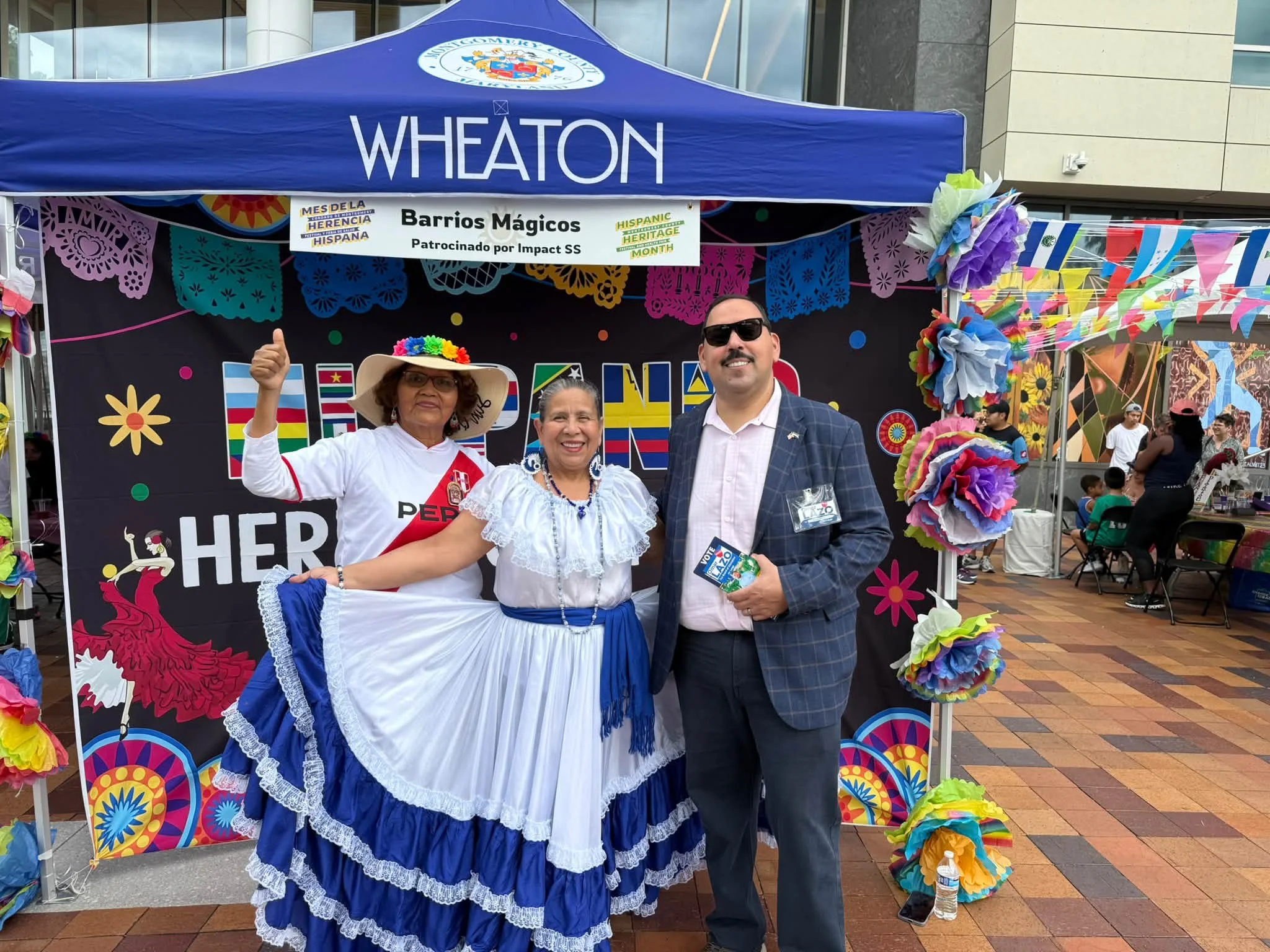 Great time today at the Montgomery County Hispanic Heritage Month Unity Festival!

I had so many meaningful conversations with parents, educators, and community leaders about the challenges facing our schools and what we can do together to make sure 