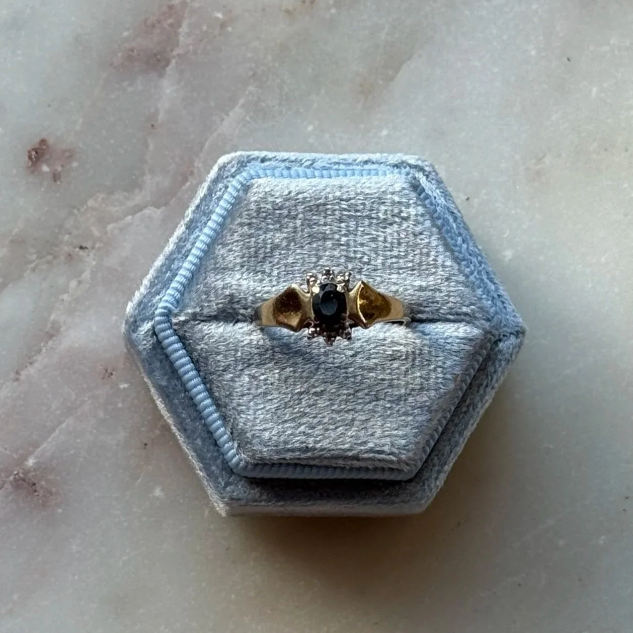 sold! Gold and Topaz Ring