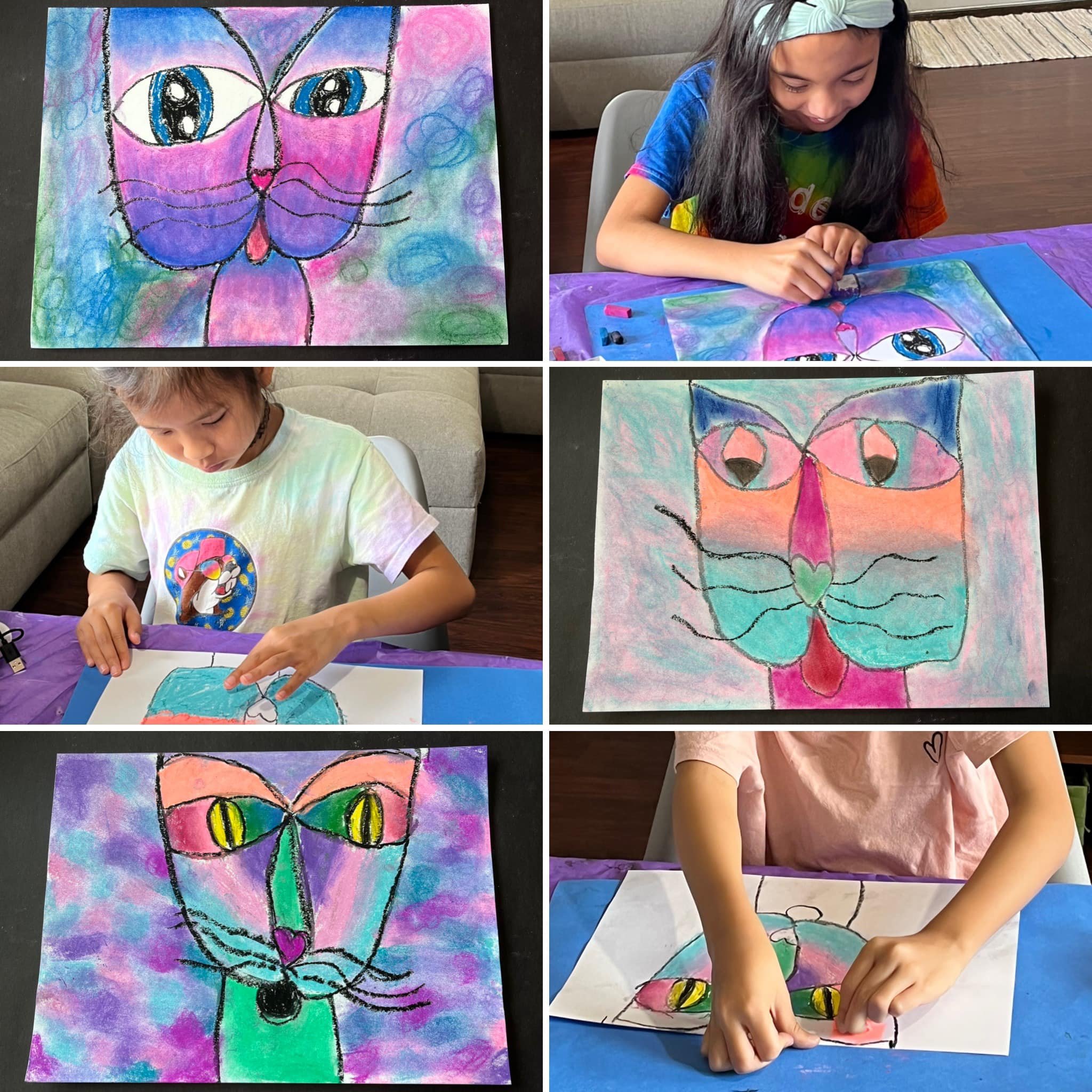 Fruit Bowls inspired by Rouault