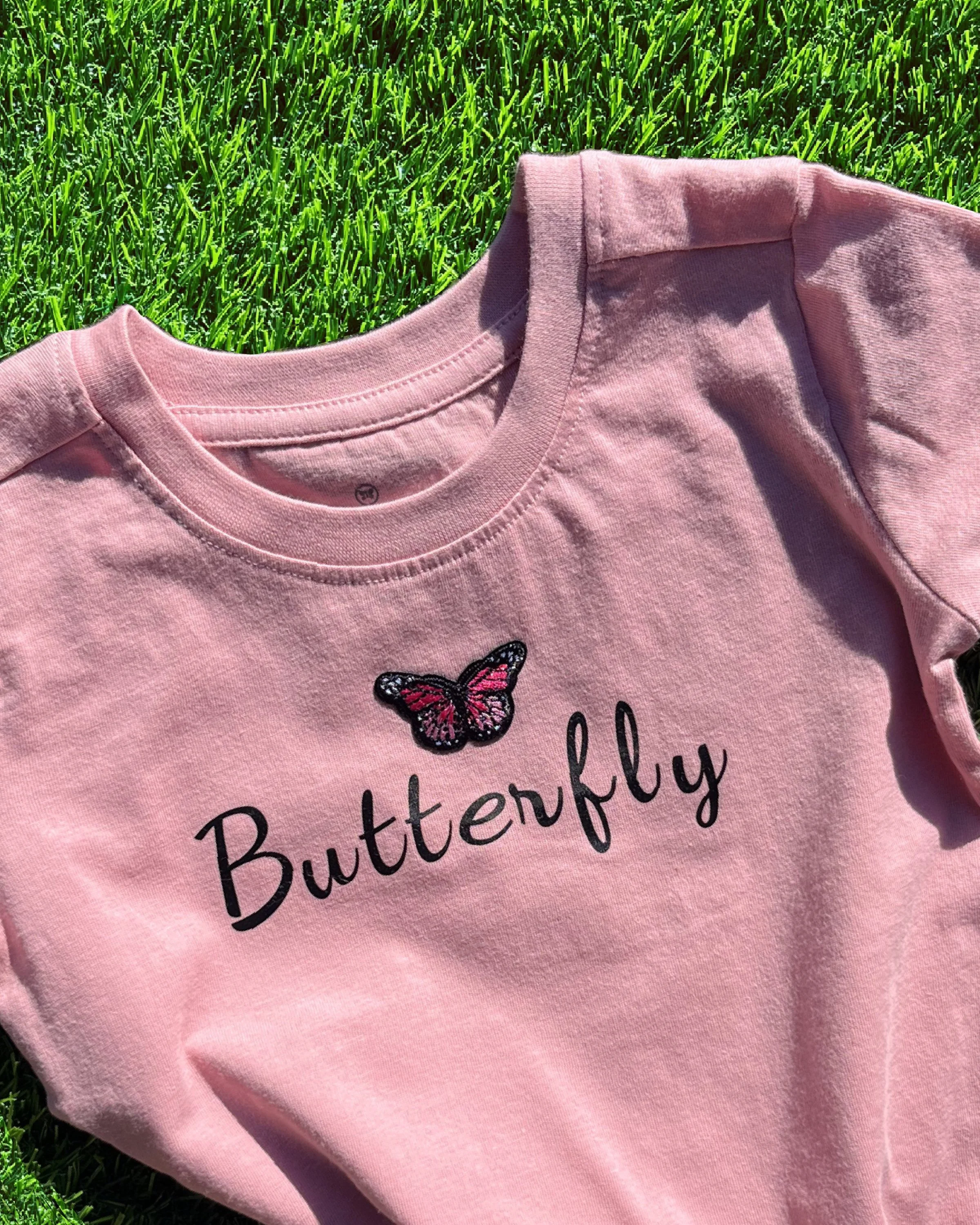 Pastel Pink  Butterfly (2t)