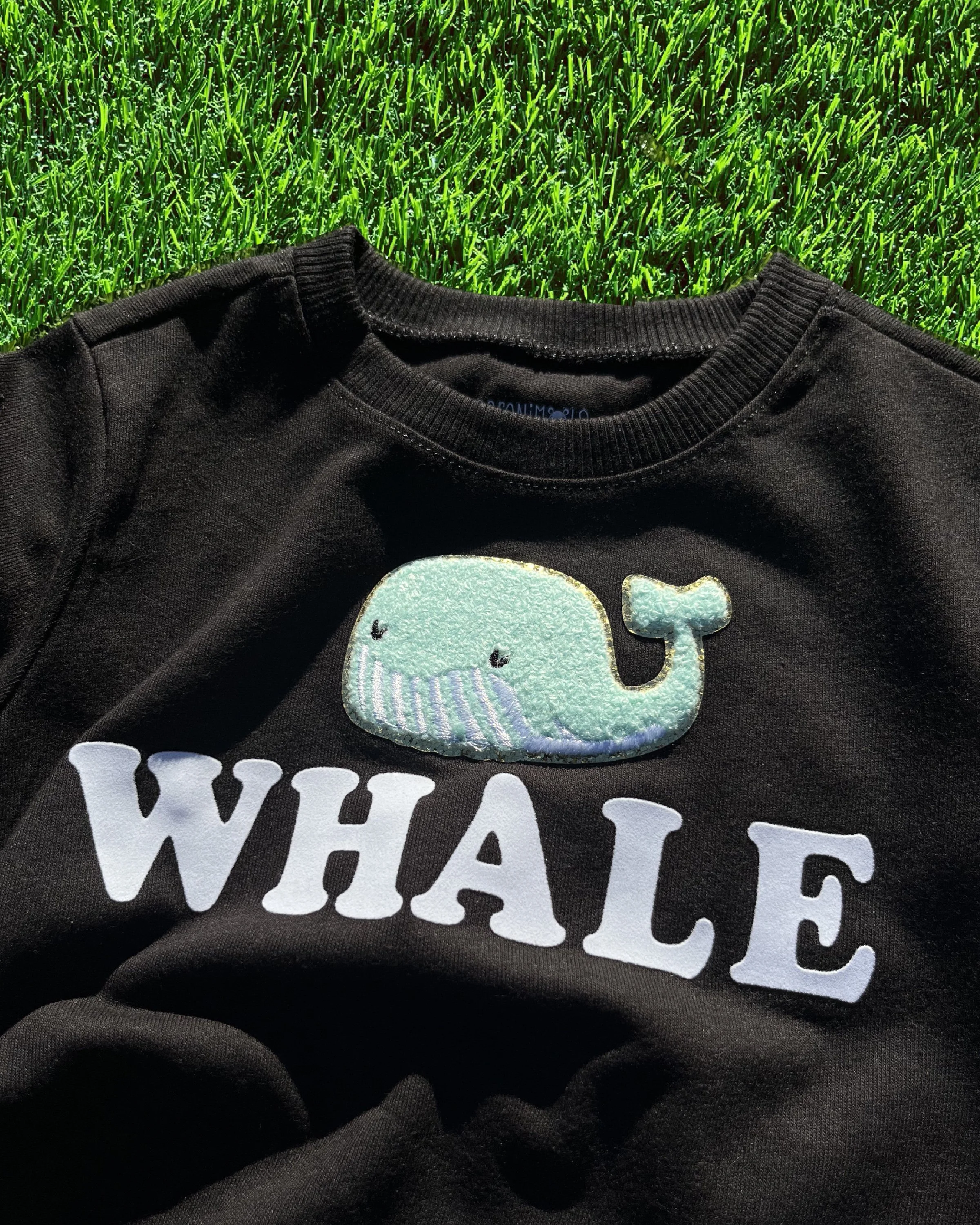 Whale on Black (3t)