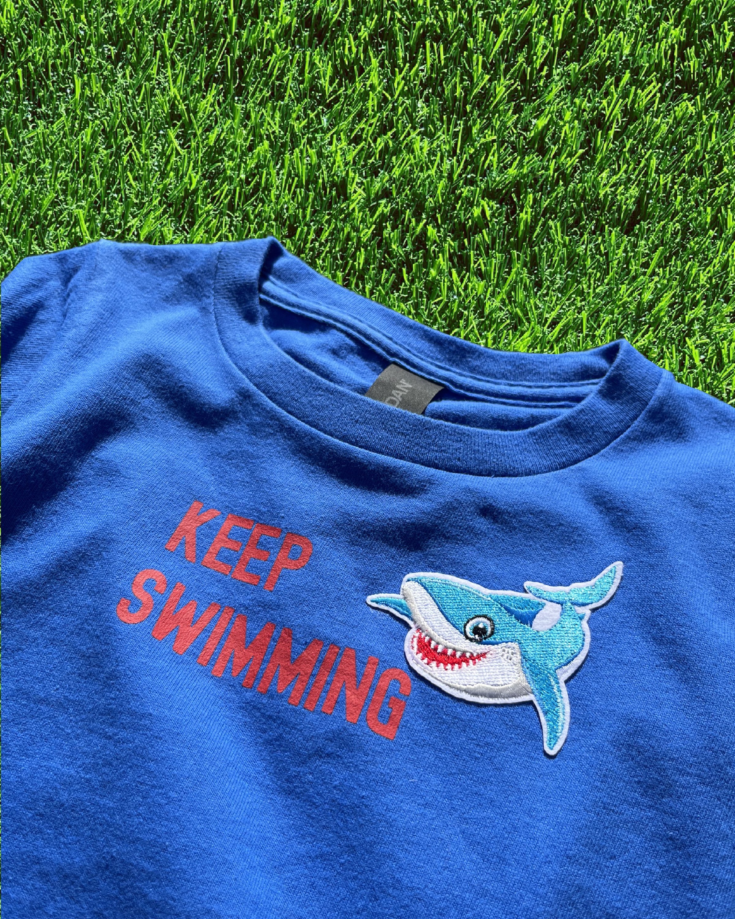 Blue Shark "Keep Swimming" (2t)