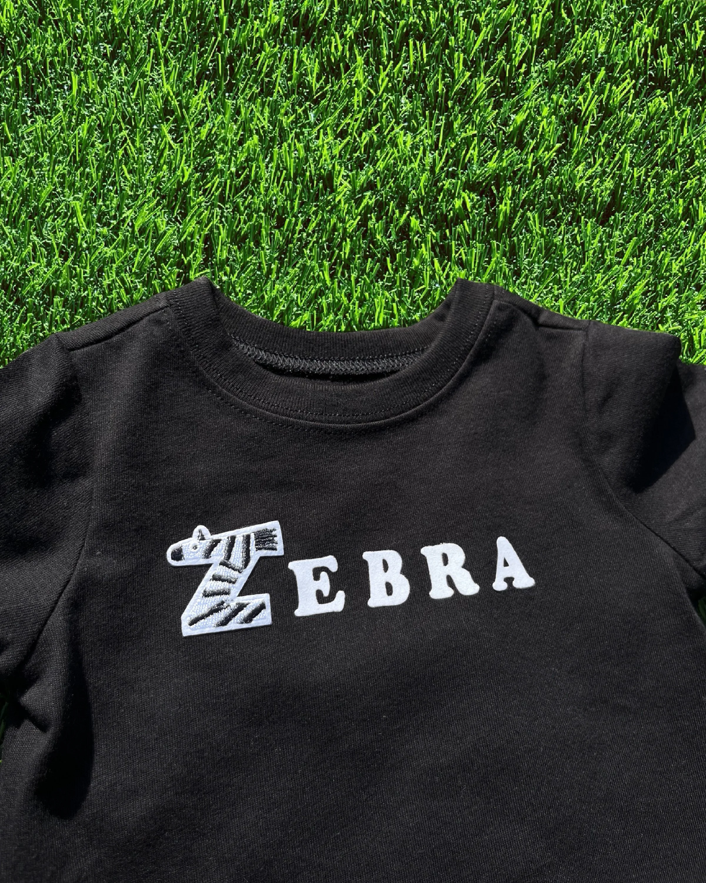 "Z is for Zebra" Size 12 months