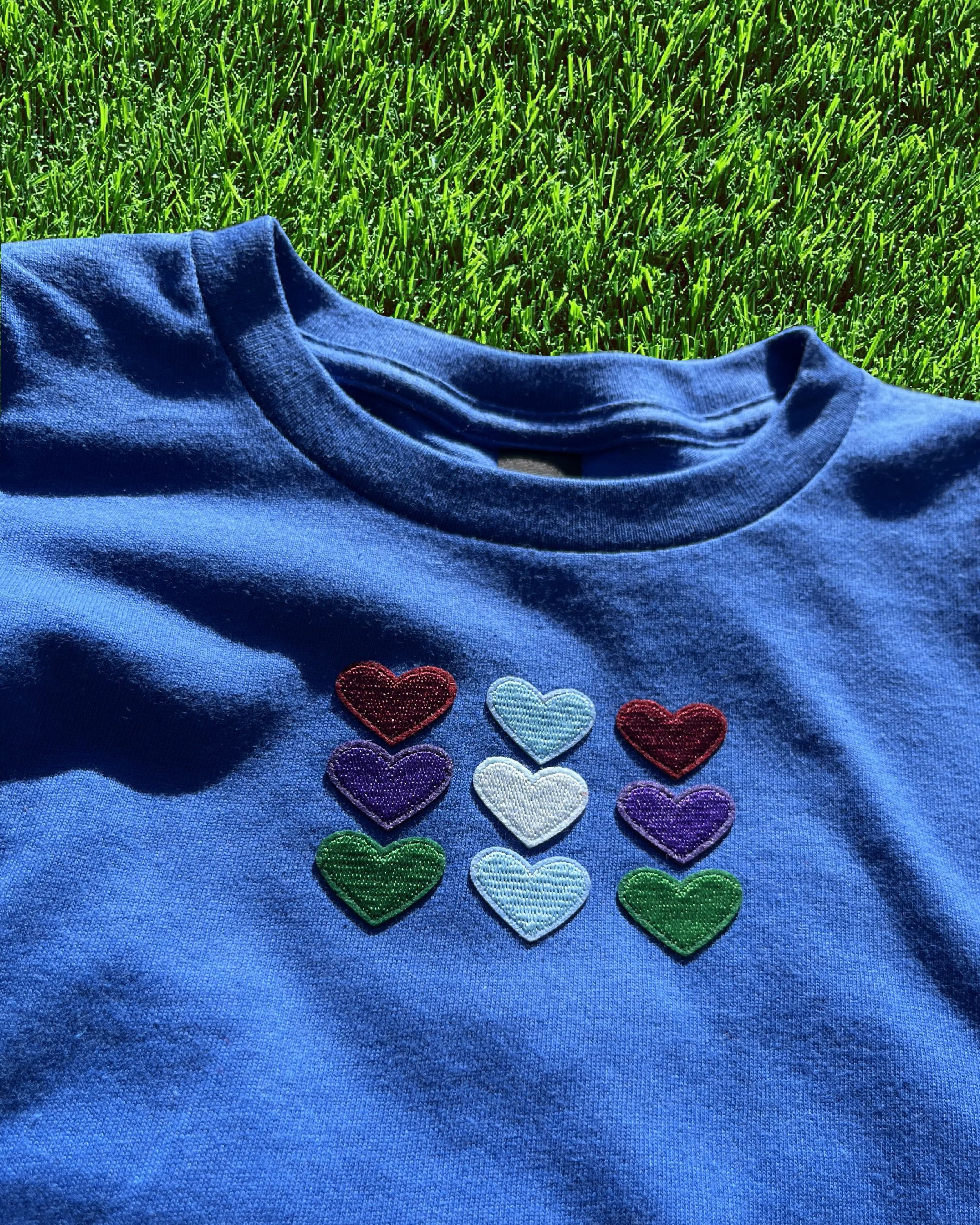 Hearts Blue (2t)