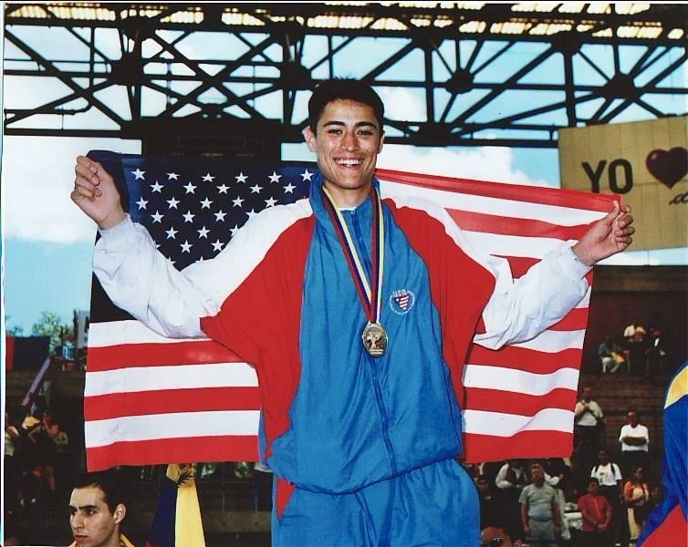 Adam Tibon Wins Gold in Venezuela for Kumite.JPG