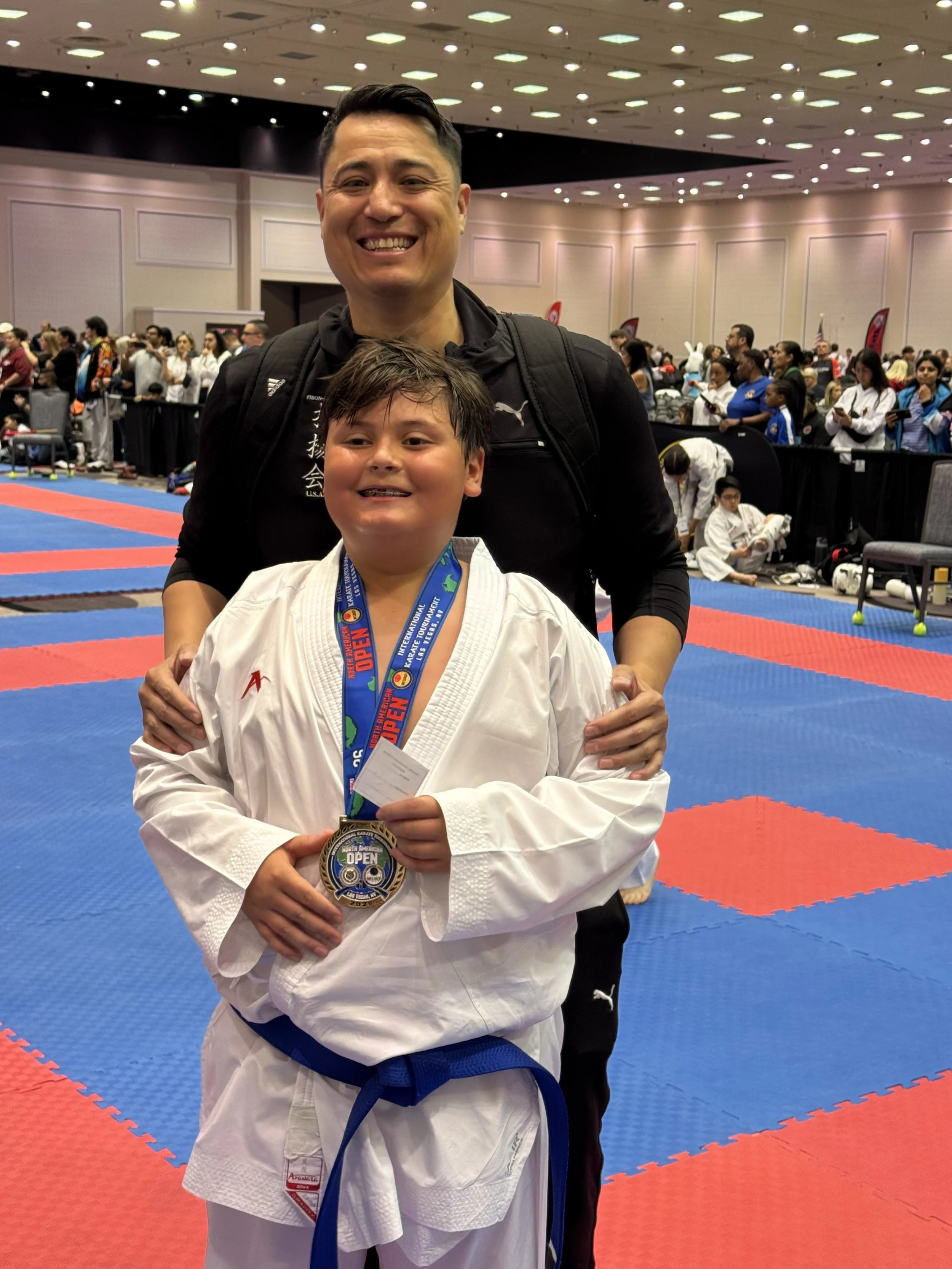 Sensei Adam Tibon & Lucas Tibon
2026 North American Open International Karate Tournament (Las Vegas, NV)