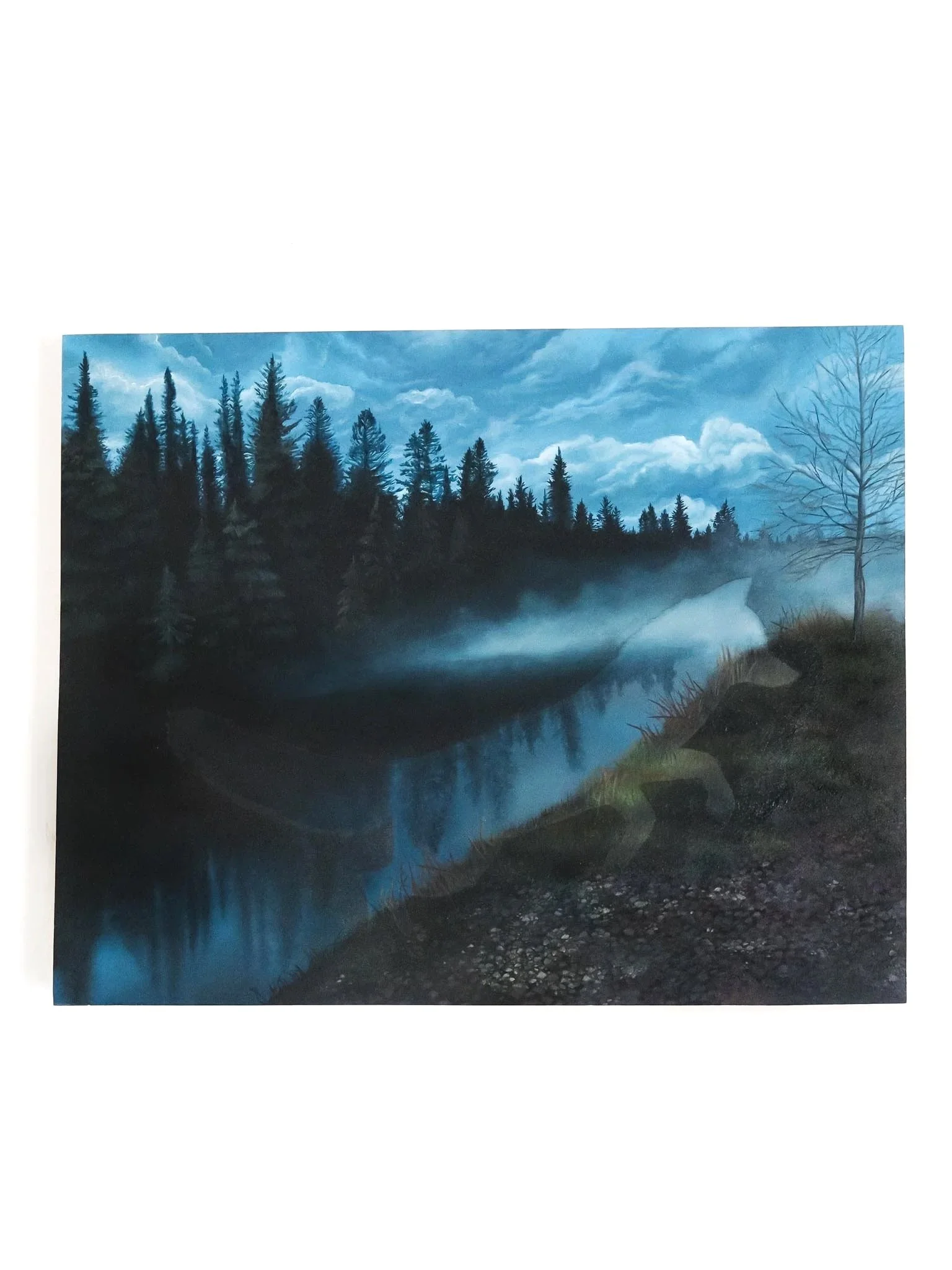 Ta voix résonne dans le brouillard