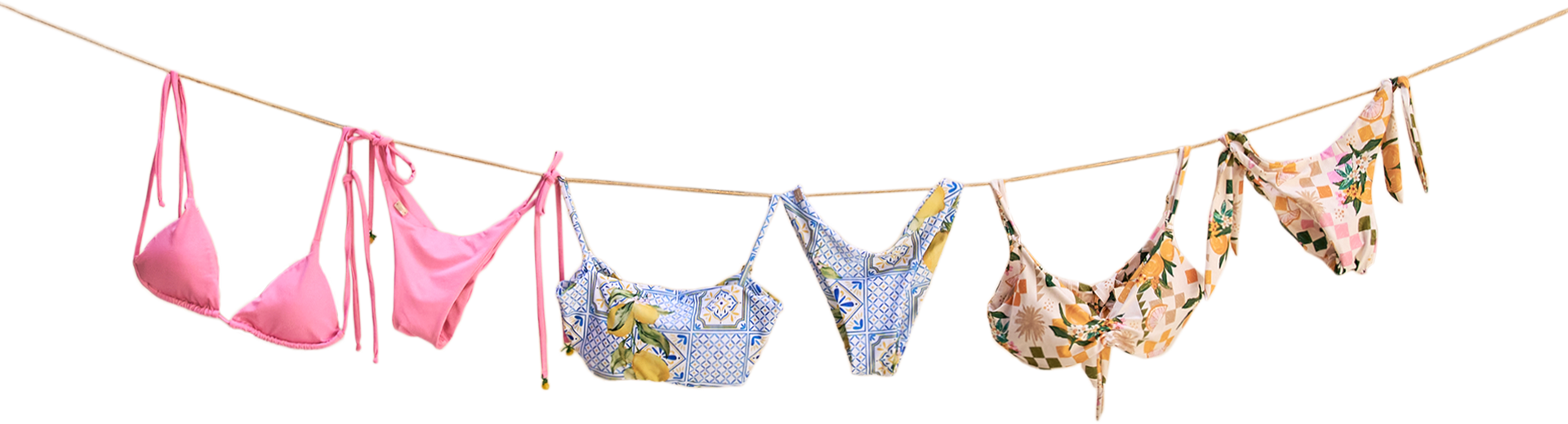 Vestidos de baño para la playa de dos piezas