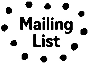 A clickable button reading 'Mailing List'.