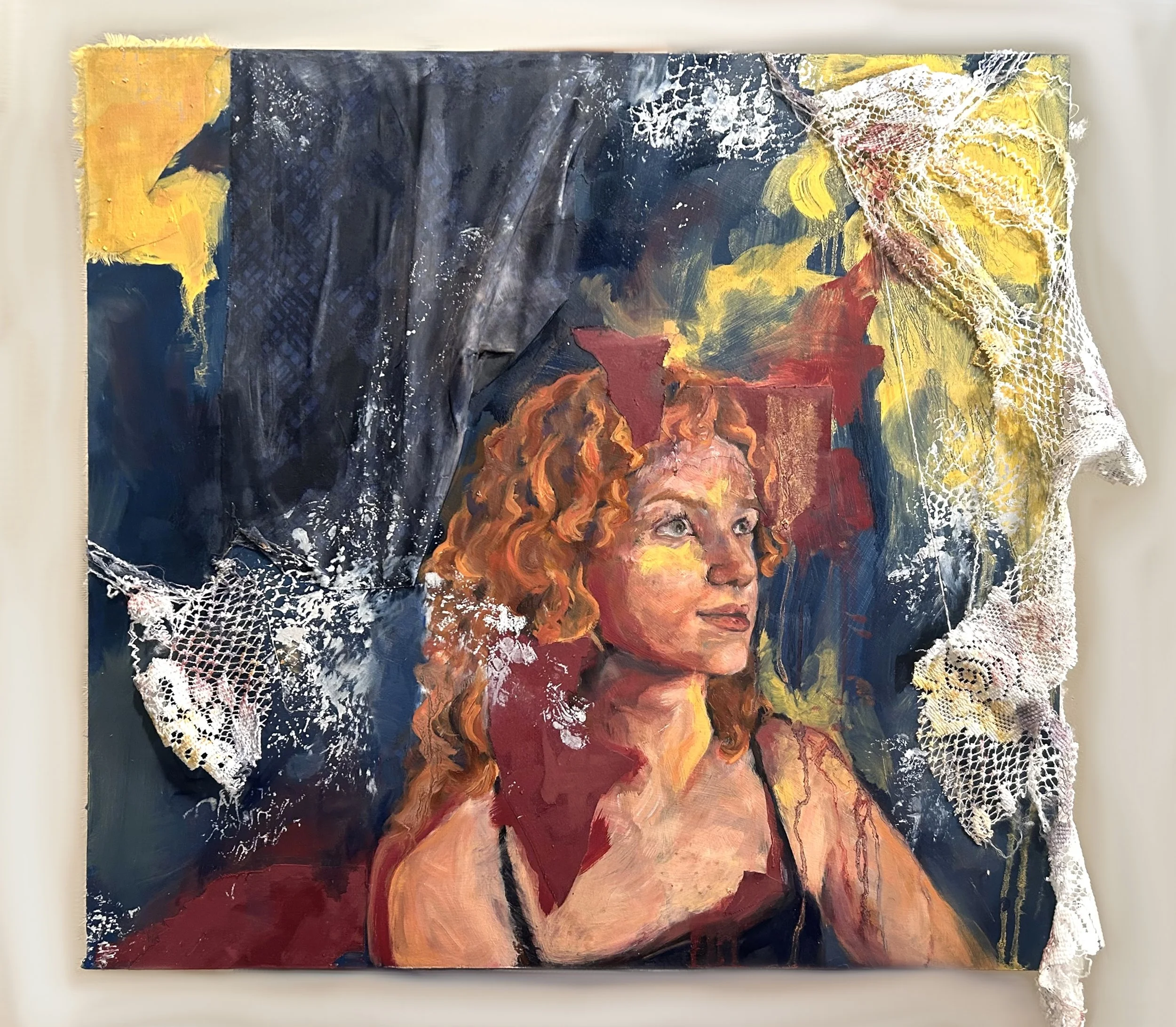 Ellie Tone, Oil on MDF, 24.3” x 26”, 2023