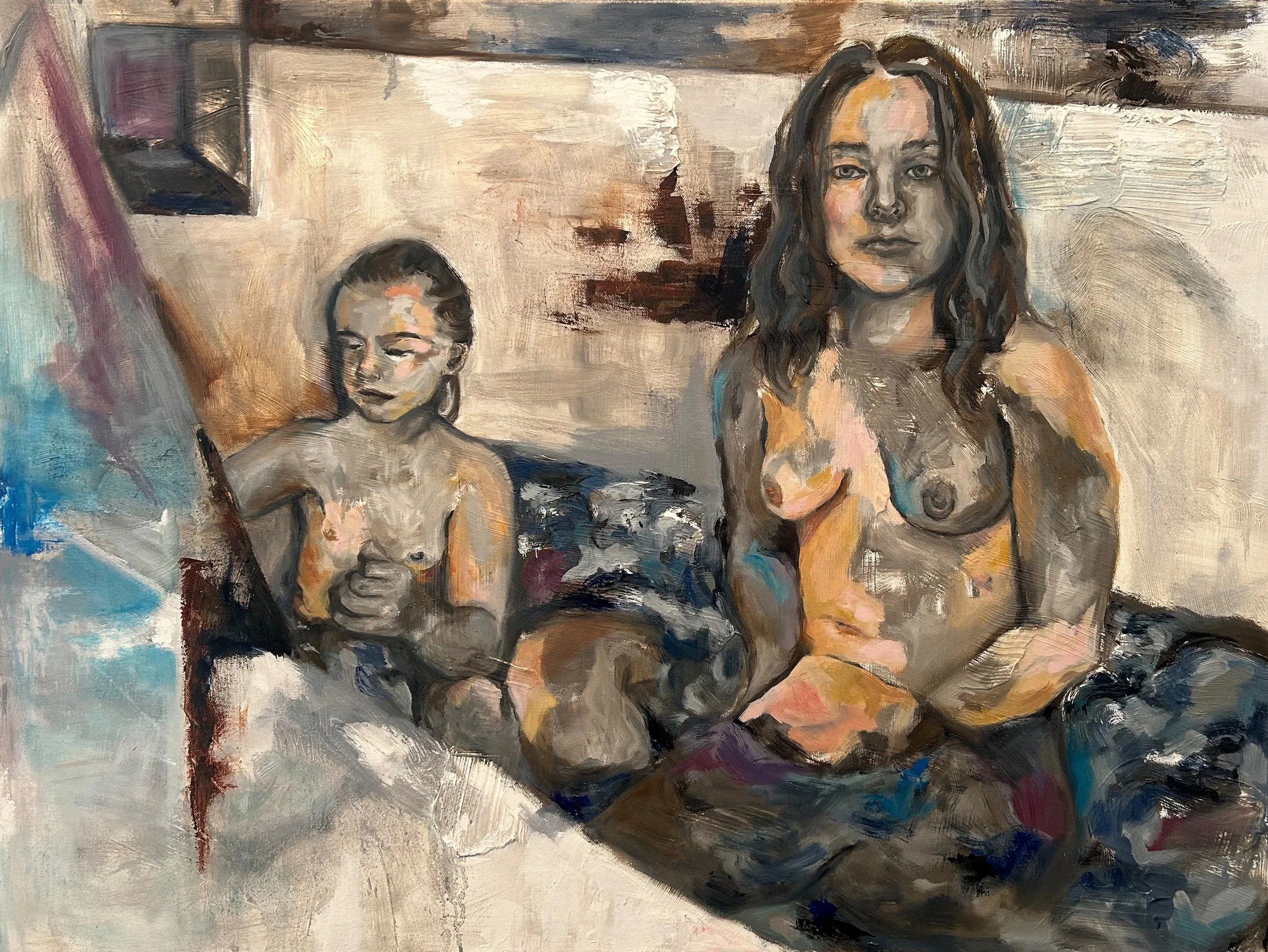 Me, Oil on canvas, 24” x 36”, 2024