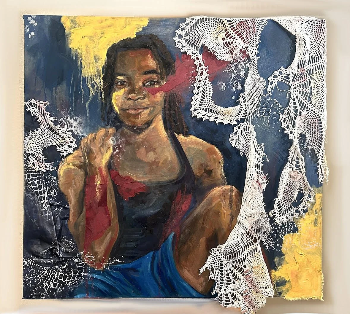 Dylan Barnett, Oil on MDF, 24.3” x 26”, 2023