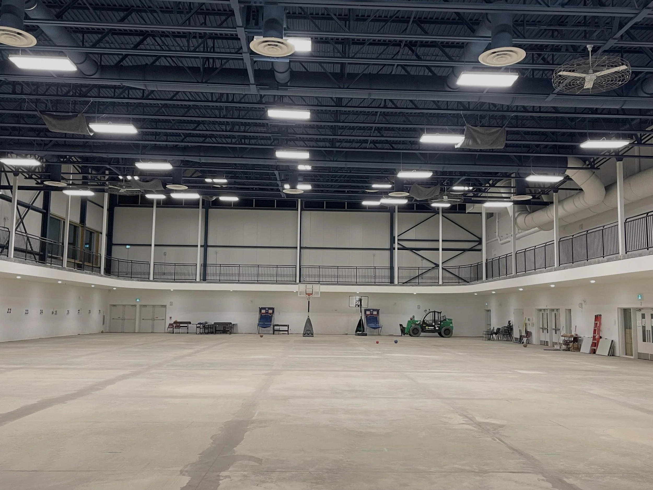 Large commercial interior project work by iConstruction