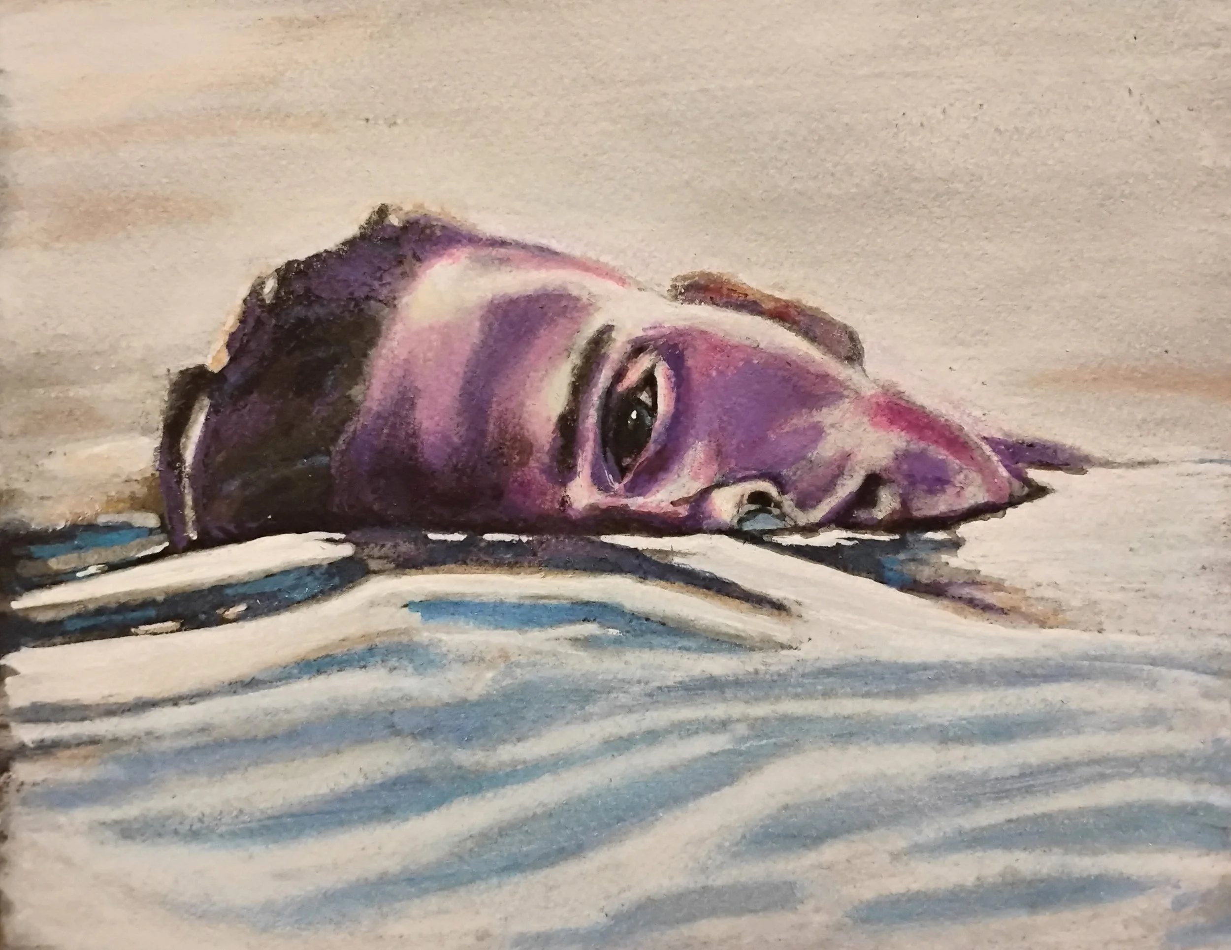 But He Loved the Sea with Gouache.jpg