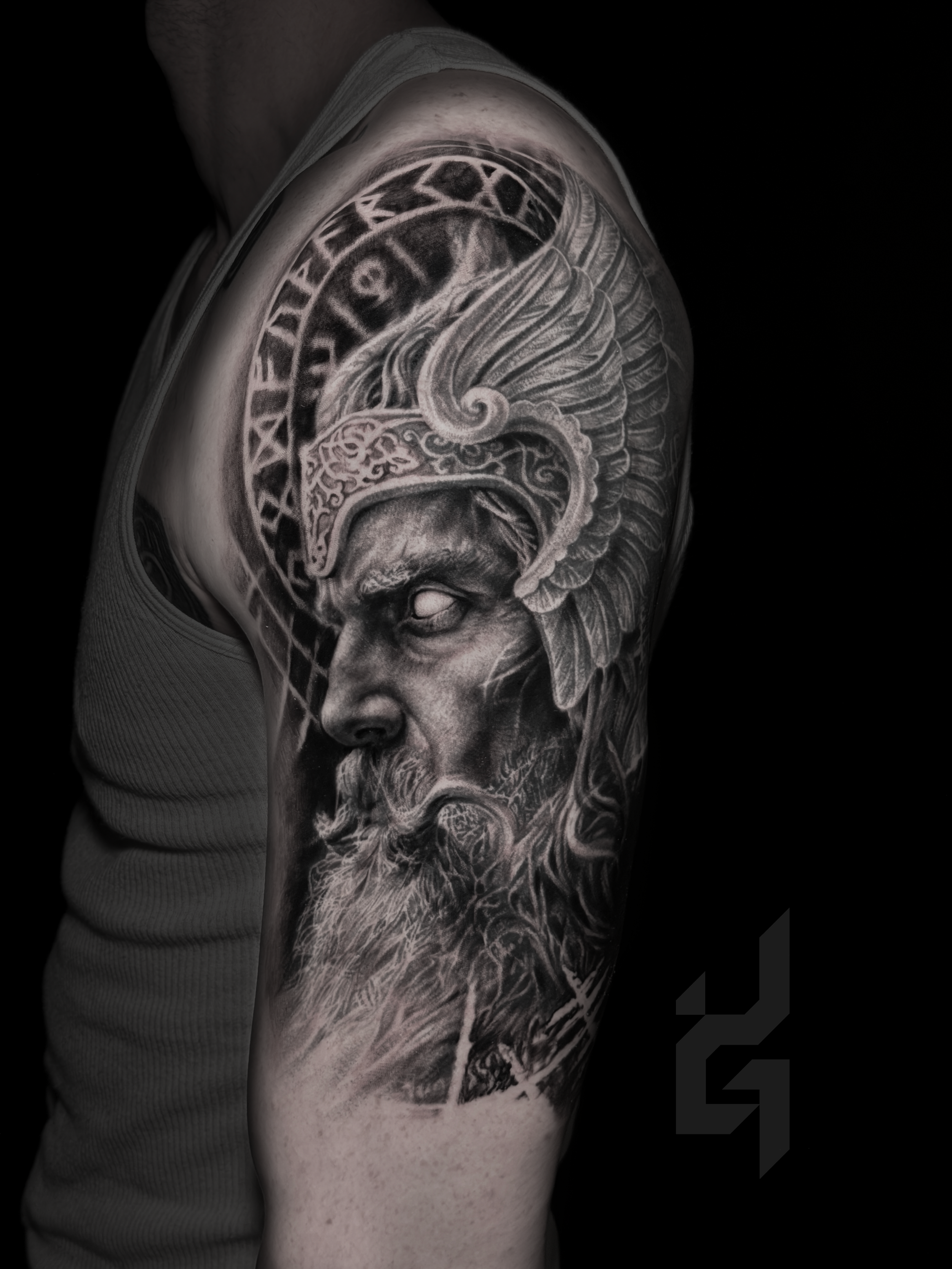 Odin and Runes