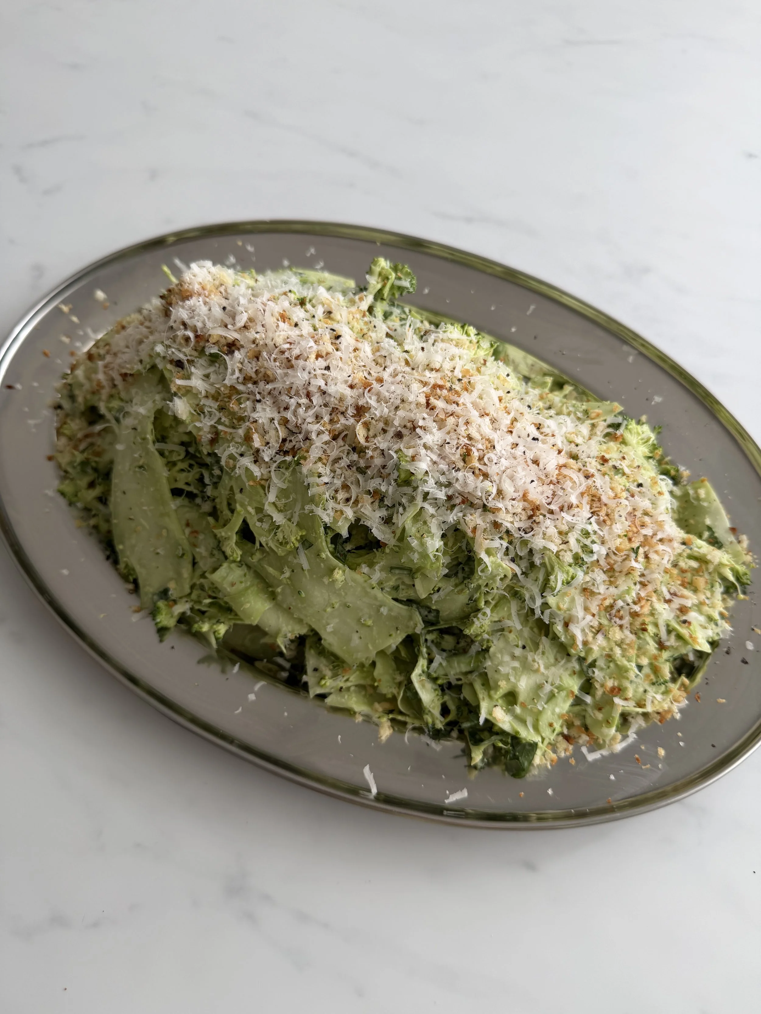 broccoli stem green caesar