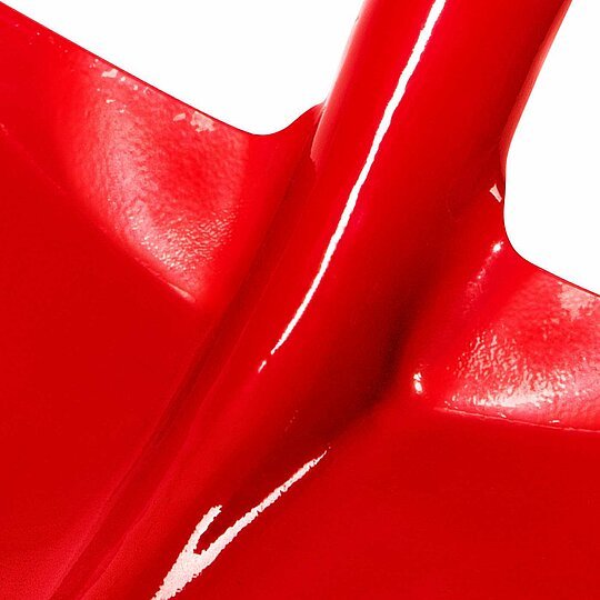 Helko Rheinland 14-inch axe with protective sheath showcasing handle, blade, and safety cover