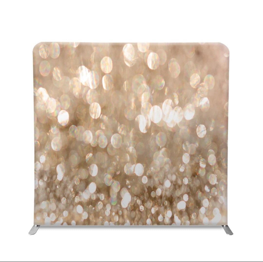 Champagne Gold Bokeh Backdrop