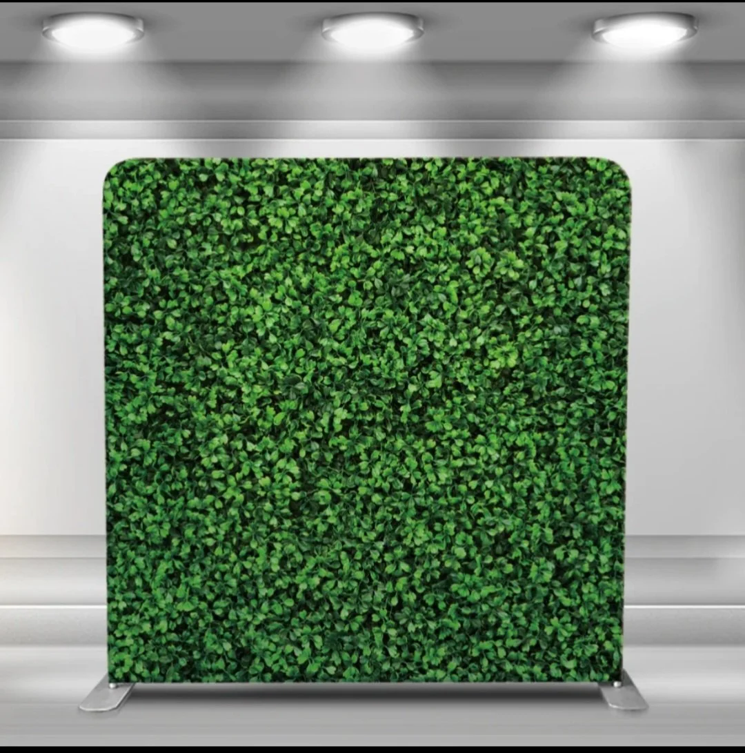 Green Hedge Wall