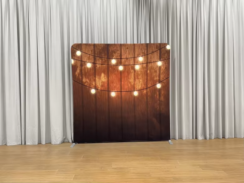 Rustic Lights Backdrop