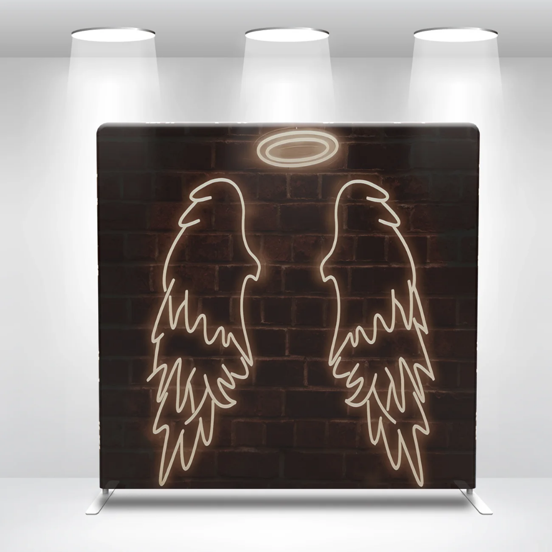 Neon Angel Wings